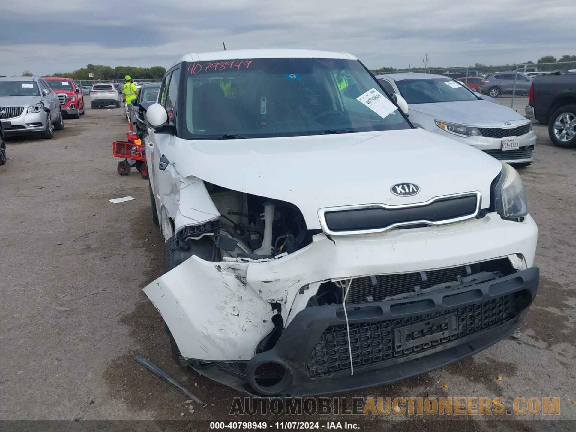 KNDJN2A25F7121091 KIA SOUL 2015