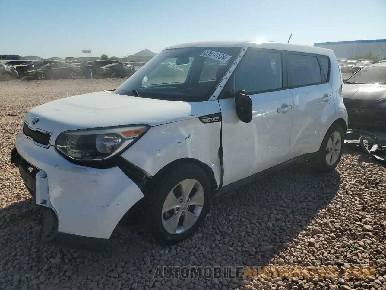 KNDJN2A25F7135508 KIA SOUL 2015