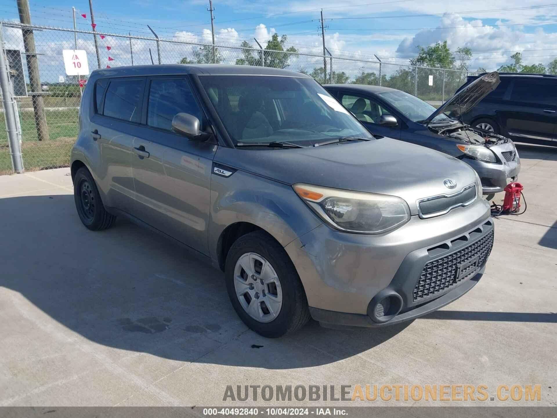 KNDJN2A25F7167732 KIA SOUL 2015