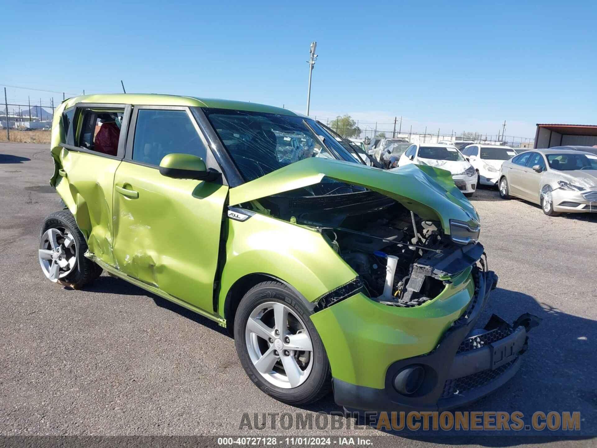 KNDJN2A25H7877300 KIA SOUL 2017