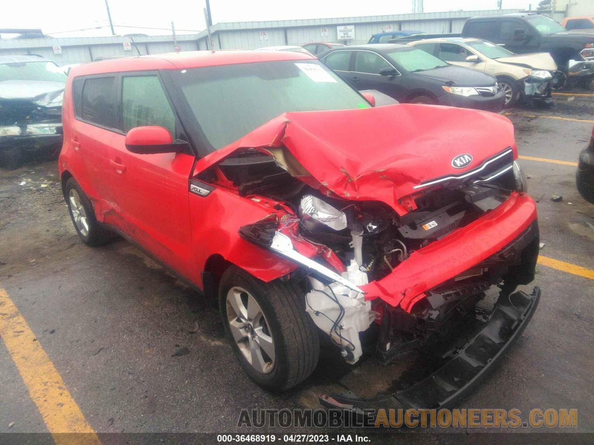 KNDJN2A25K7006887 KIA SOUL 2019