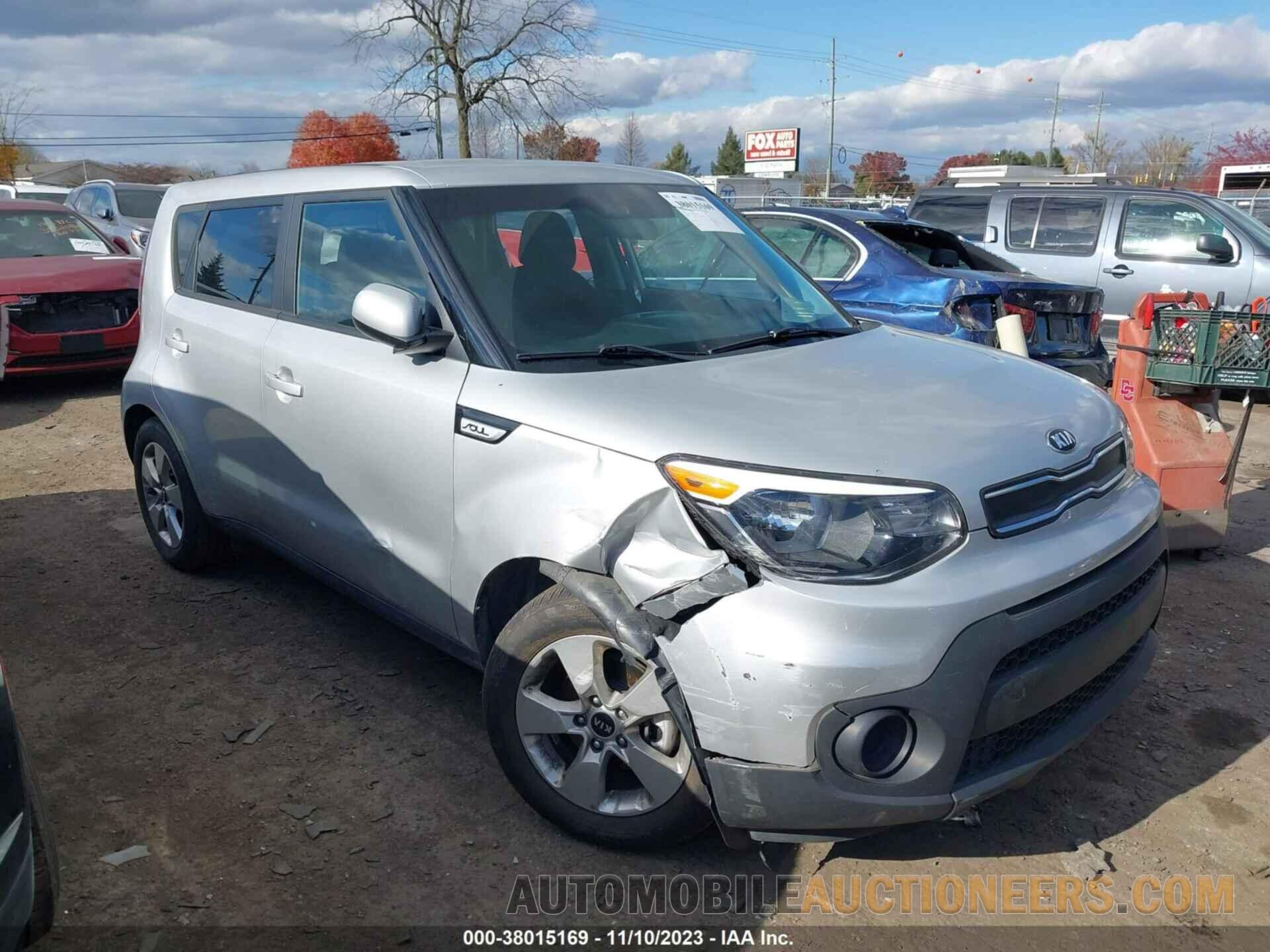 KNDJN2A25K7011667 KIA SOUL 2019