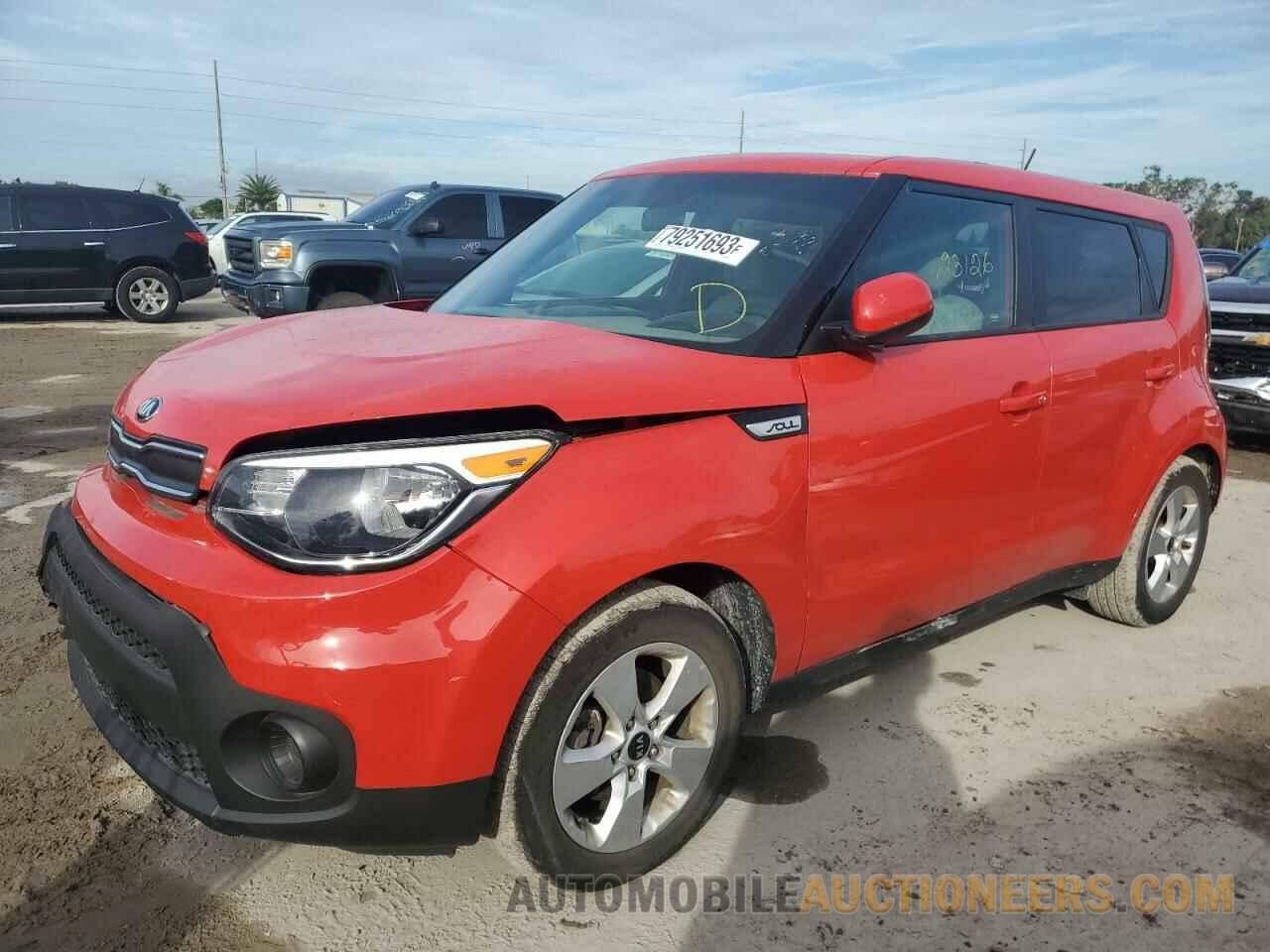 KNDJN2A25K7680232 KIA SOUL 2019