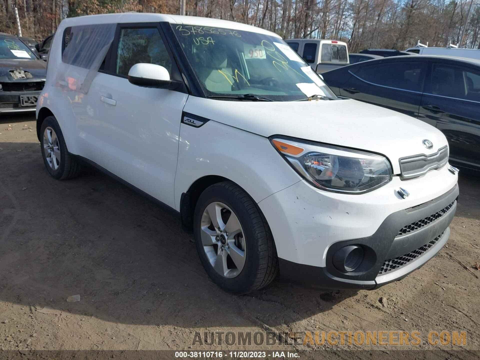 KNDJN2A25K7680912 KIA SOUL 2019