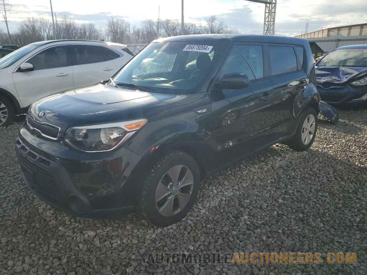 KNDJN2A26E7745349 KIA SOUL 2014