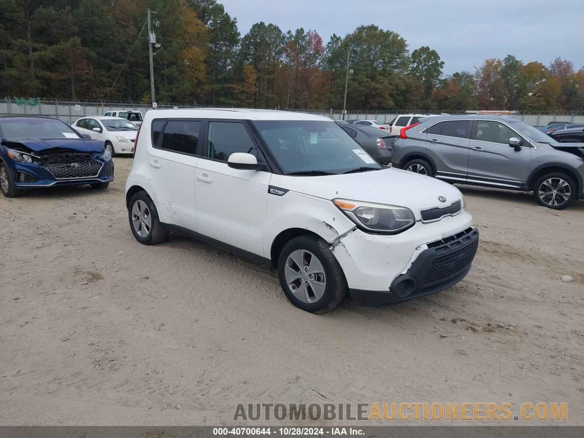 KNDJN2A26F7120659 KIA SOUL 2015