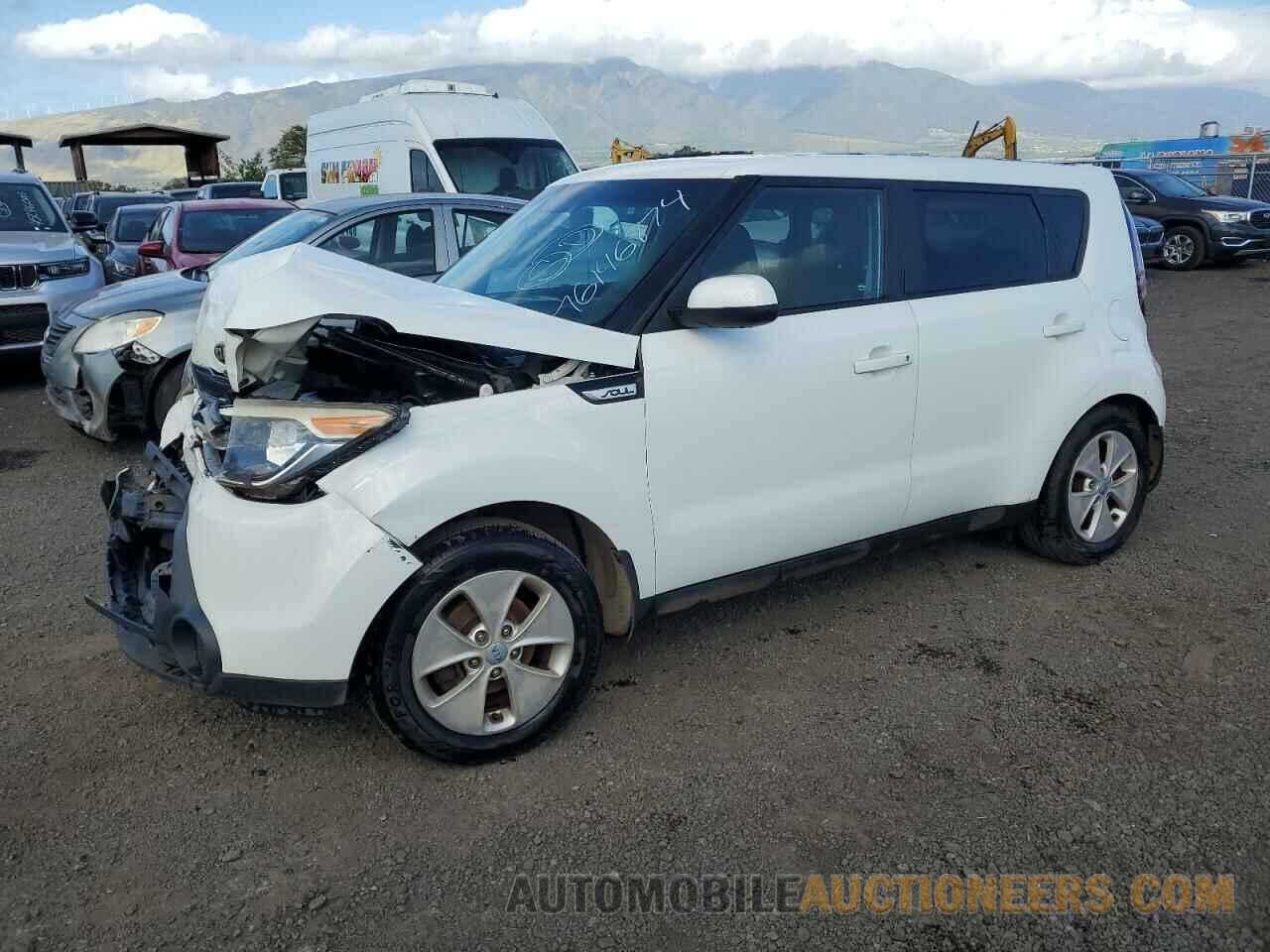 KNDJN2A26F7155220 KIA SOUL 2015