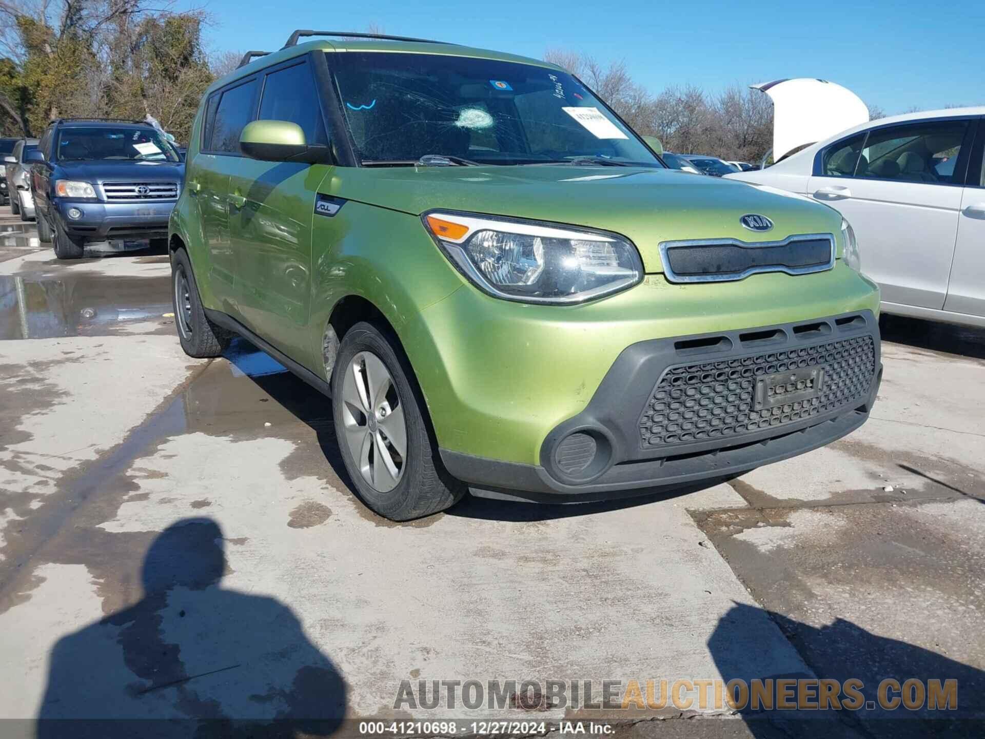 KNDJN2A26F7791233 KIA SOUL 2015