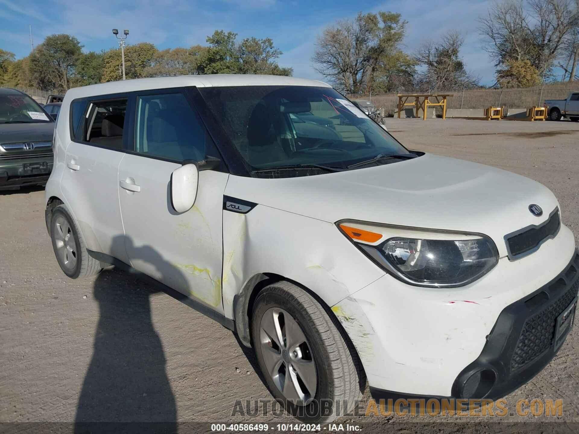 KNDJN2A26F7796108 KIA SOUL 2015