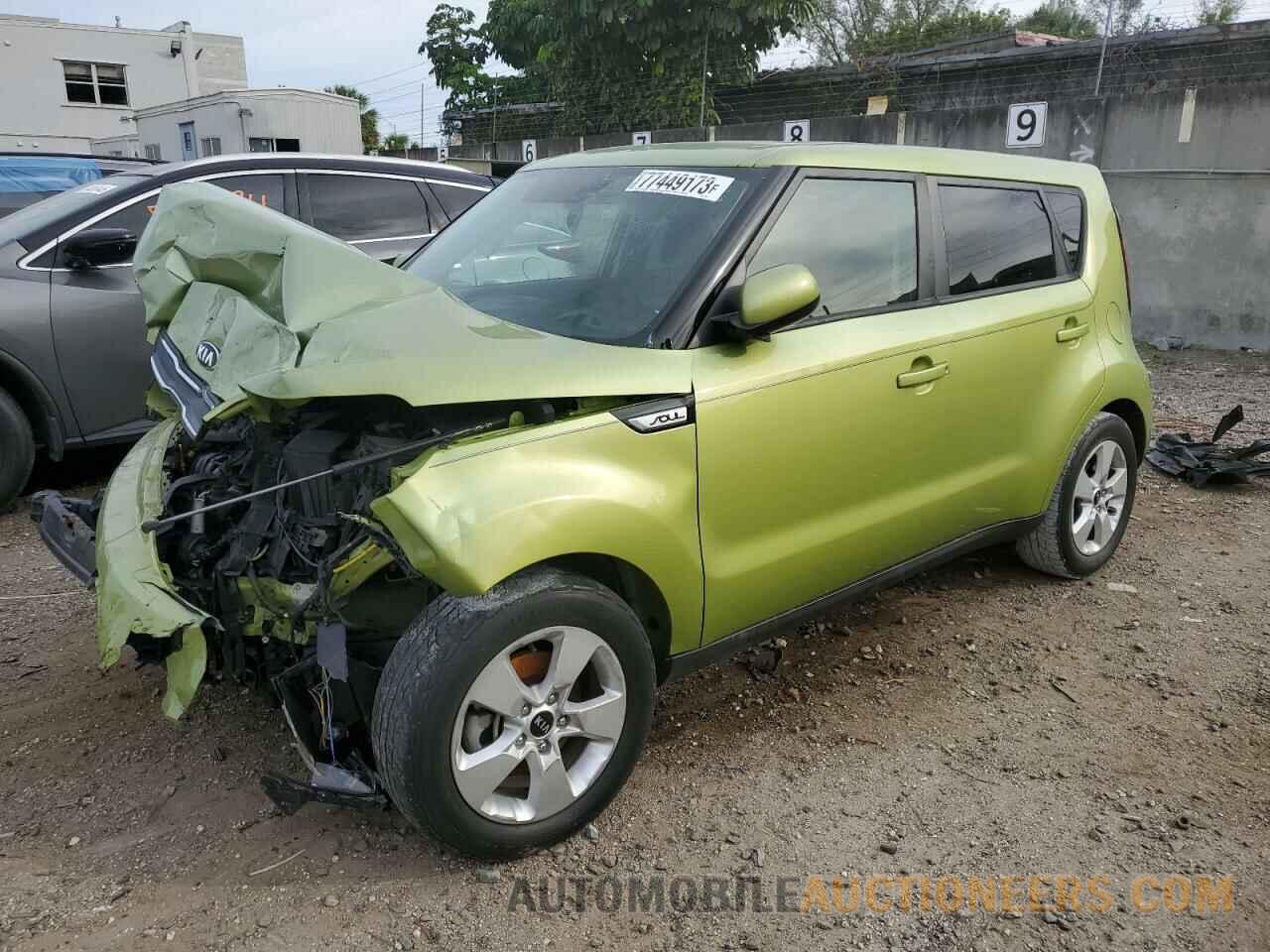 KNDJN2A26J7903327 KIA SOUL 2018