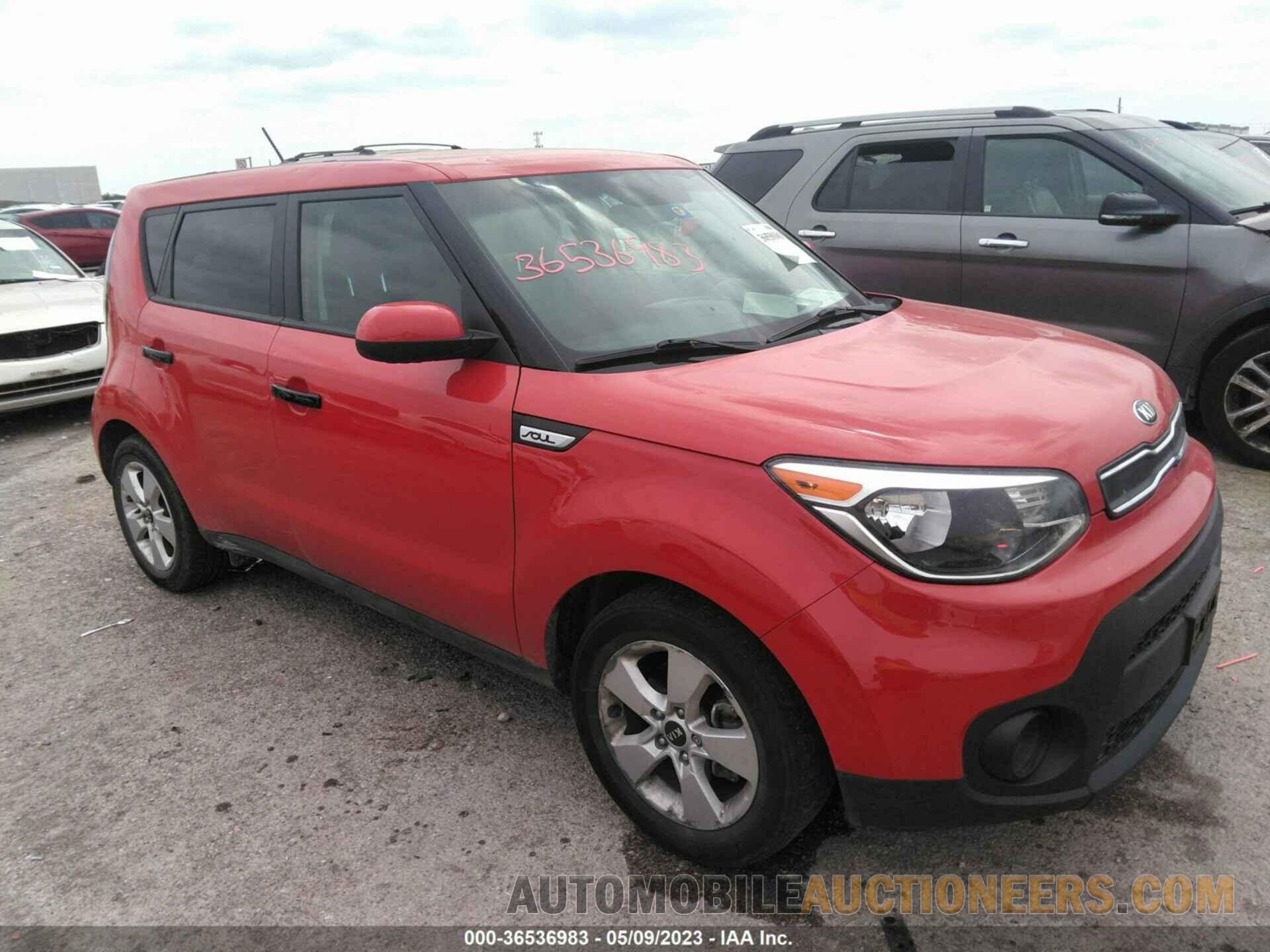 KNDJN2A26K7689487 KIA SOUL 2019