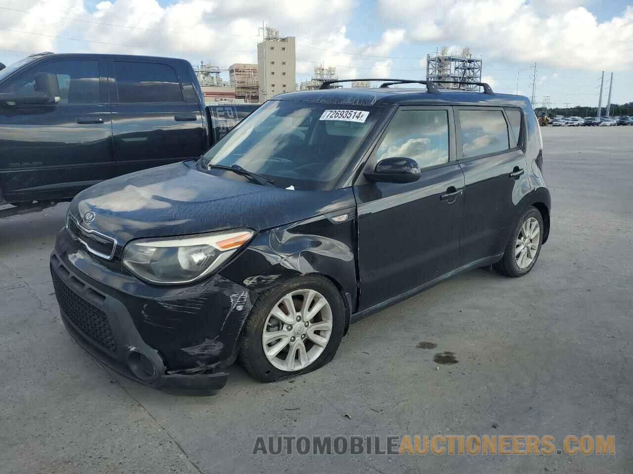 KNDJN2A27E7075827 KIA SOUL 2014