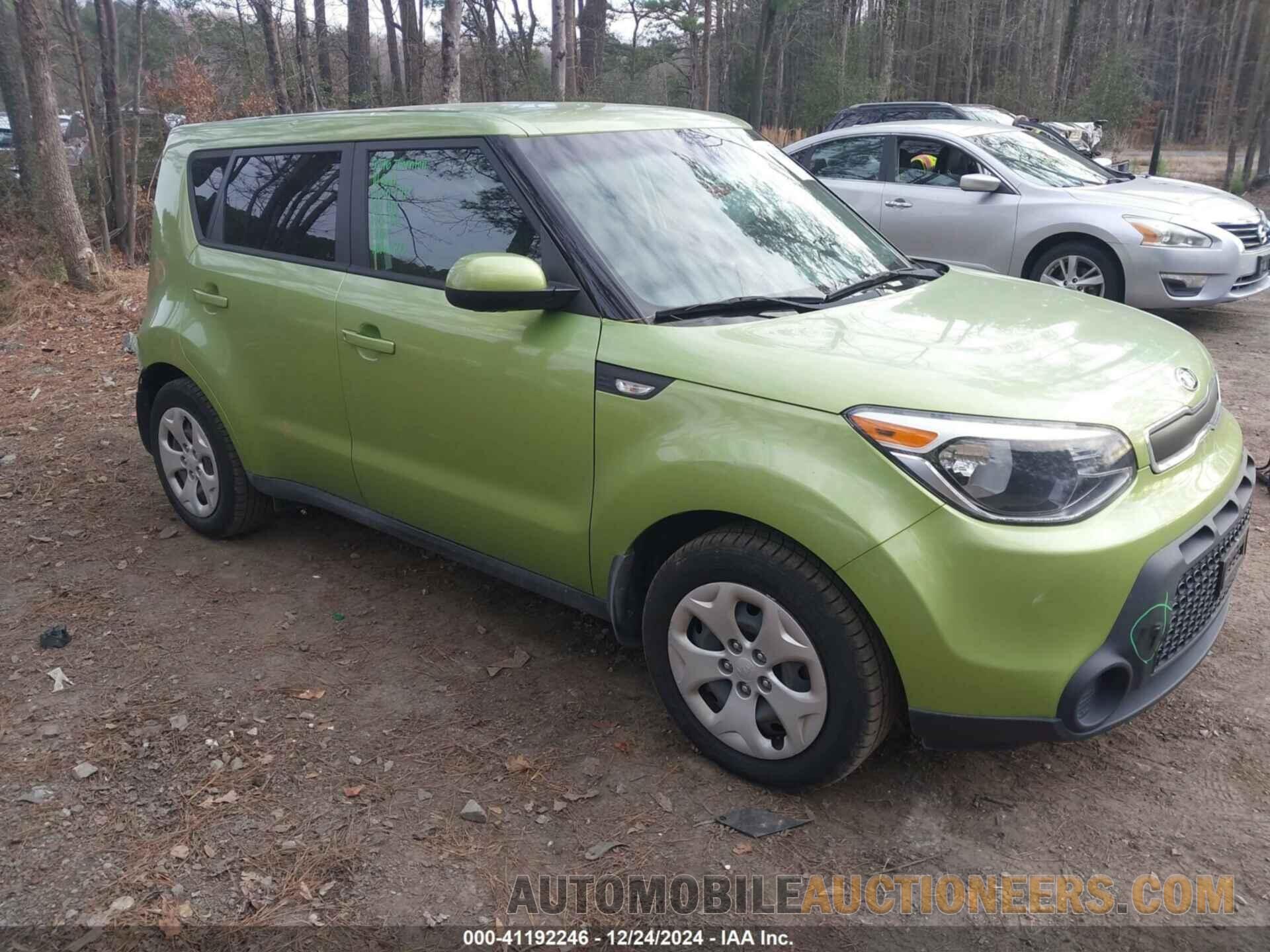 KNDJN2A27E7743593 KIA SOUL 2014