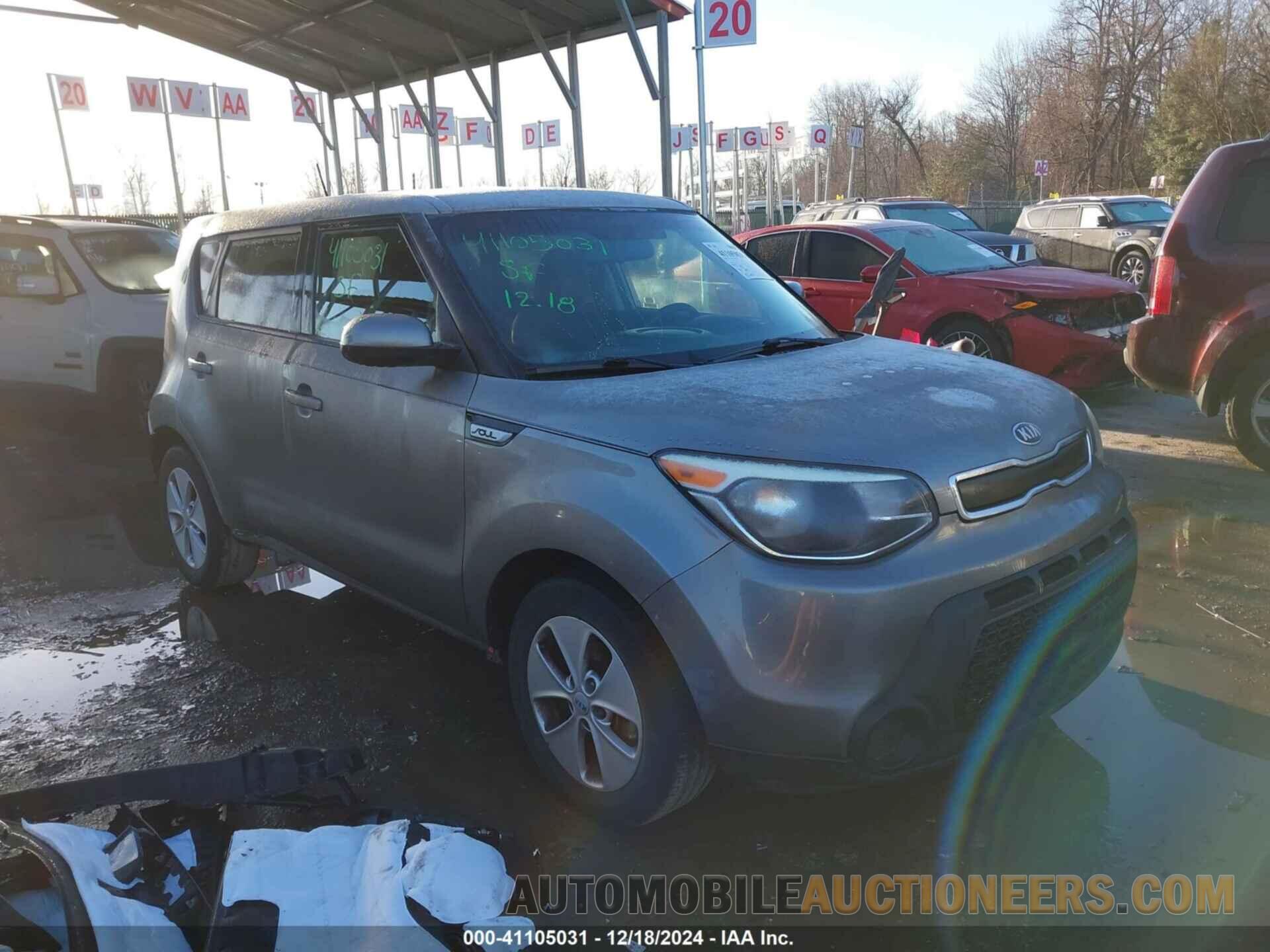 KNDJN2A27F7209608 KIA SOUL 2015