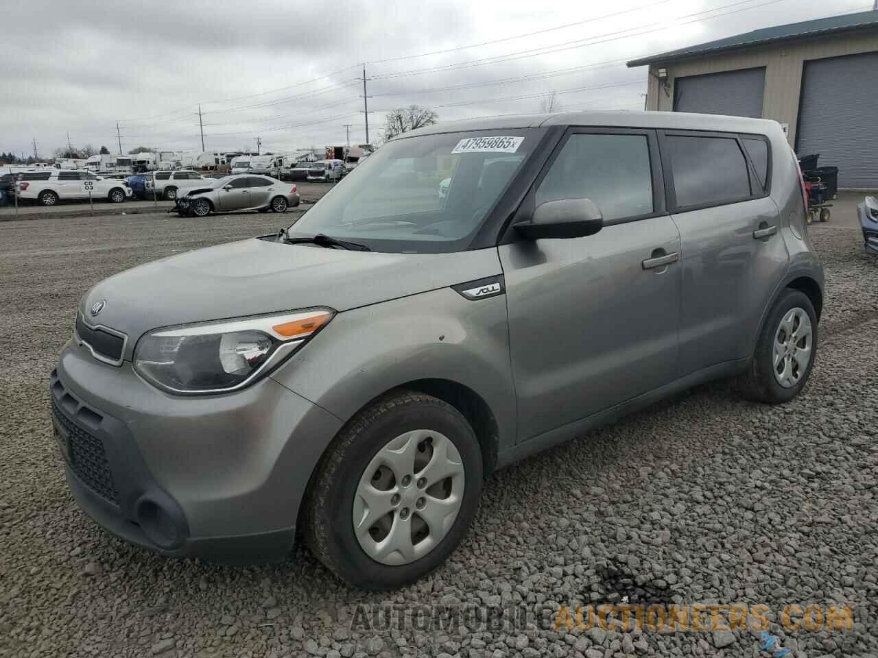 KNDJN2A27F7210435 KIA SOUL 2015