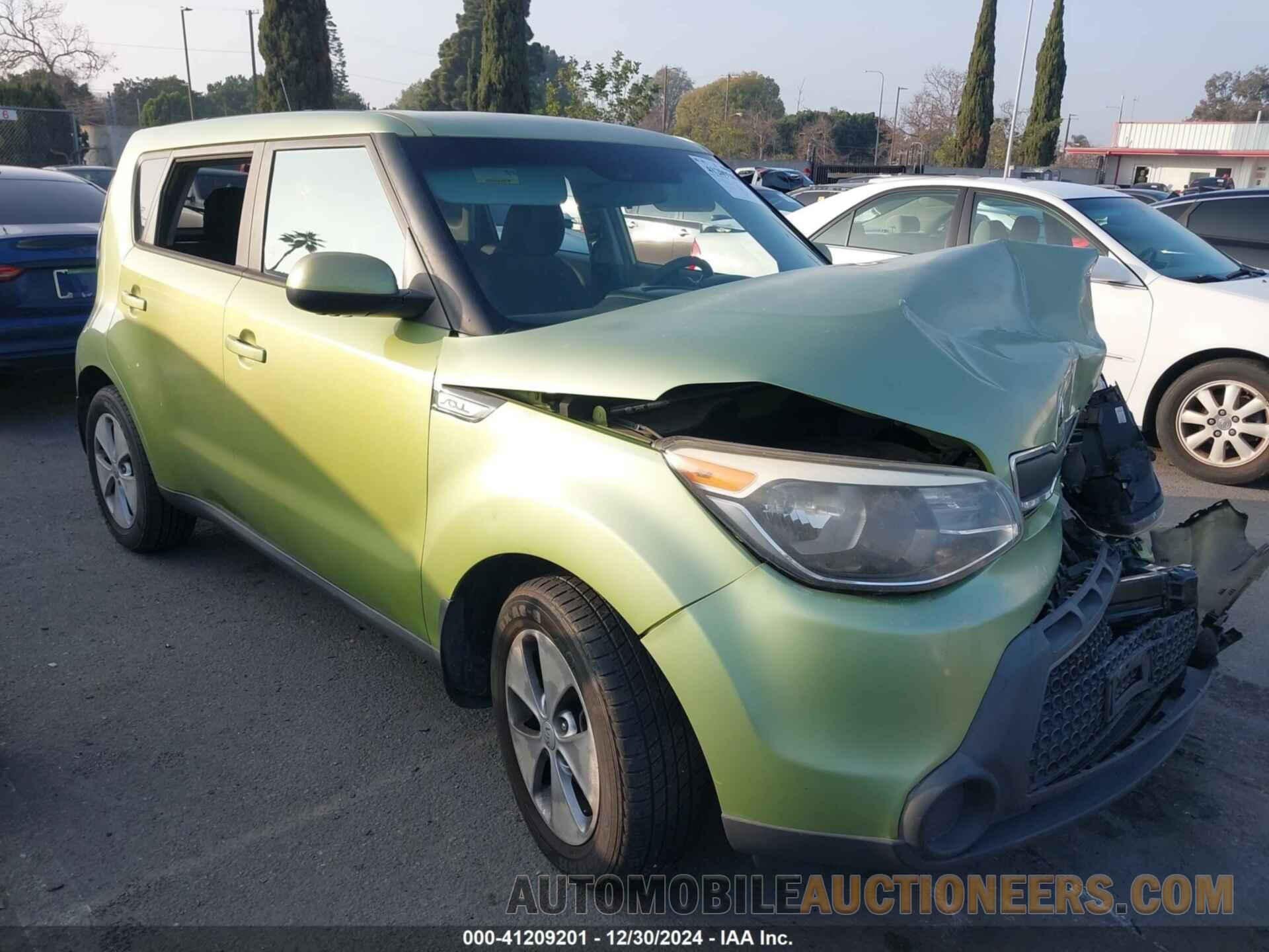 KNDJN2A27F7766034 KIA SOUL 2015