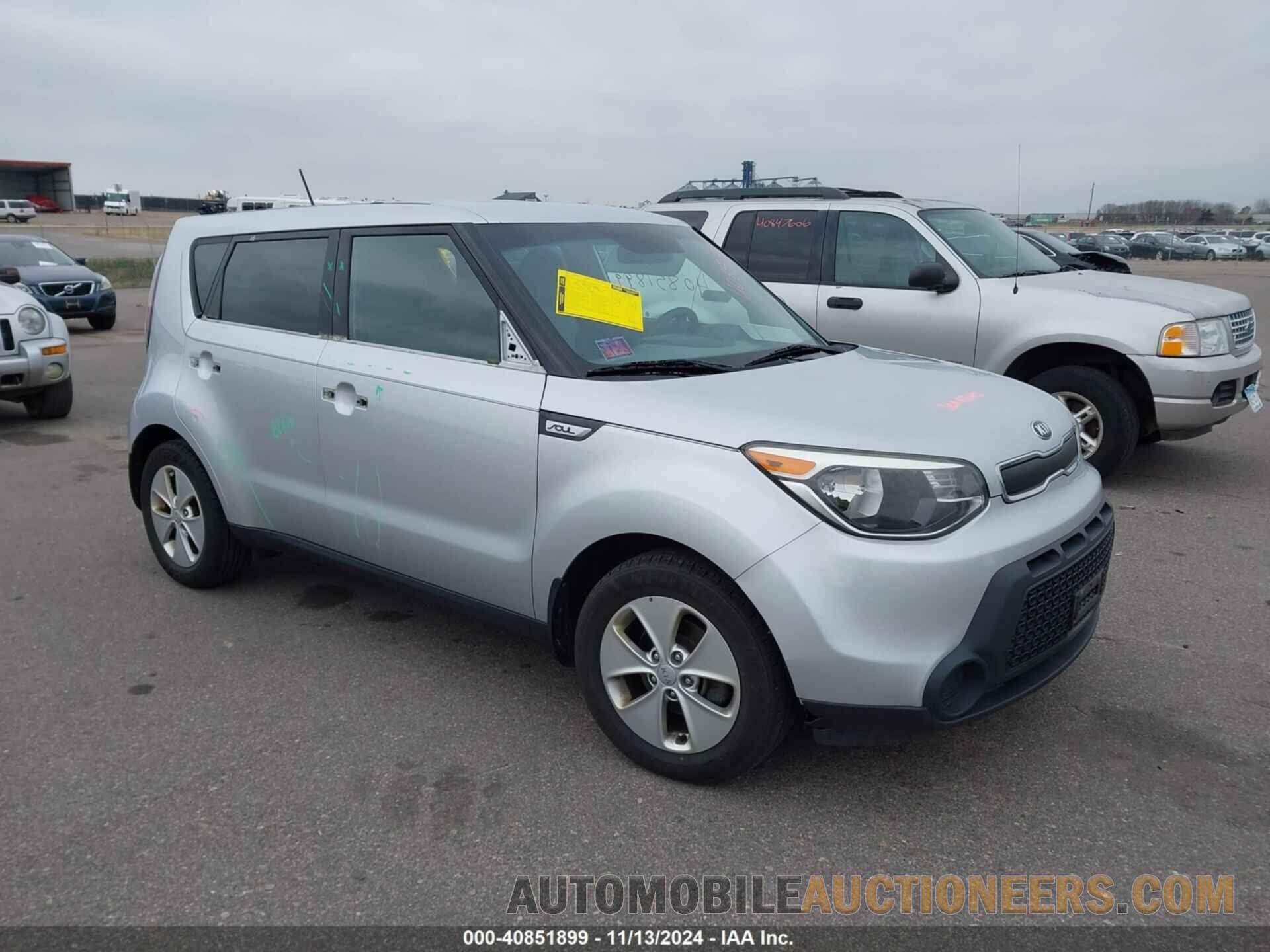 KNDJN2A27F7816706 KIA SOUL 2015