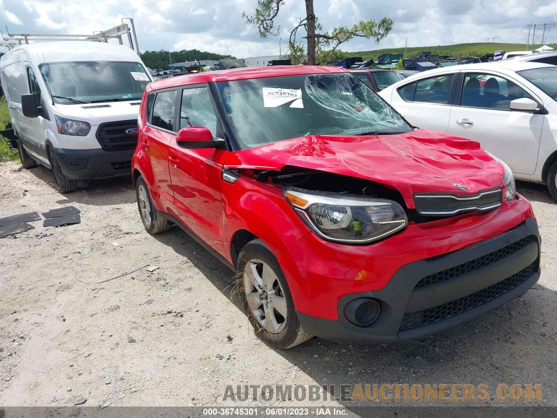 KNDJN2A27K7646471 KIA SOUL 2019