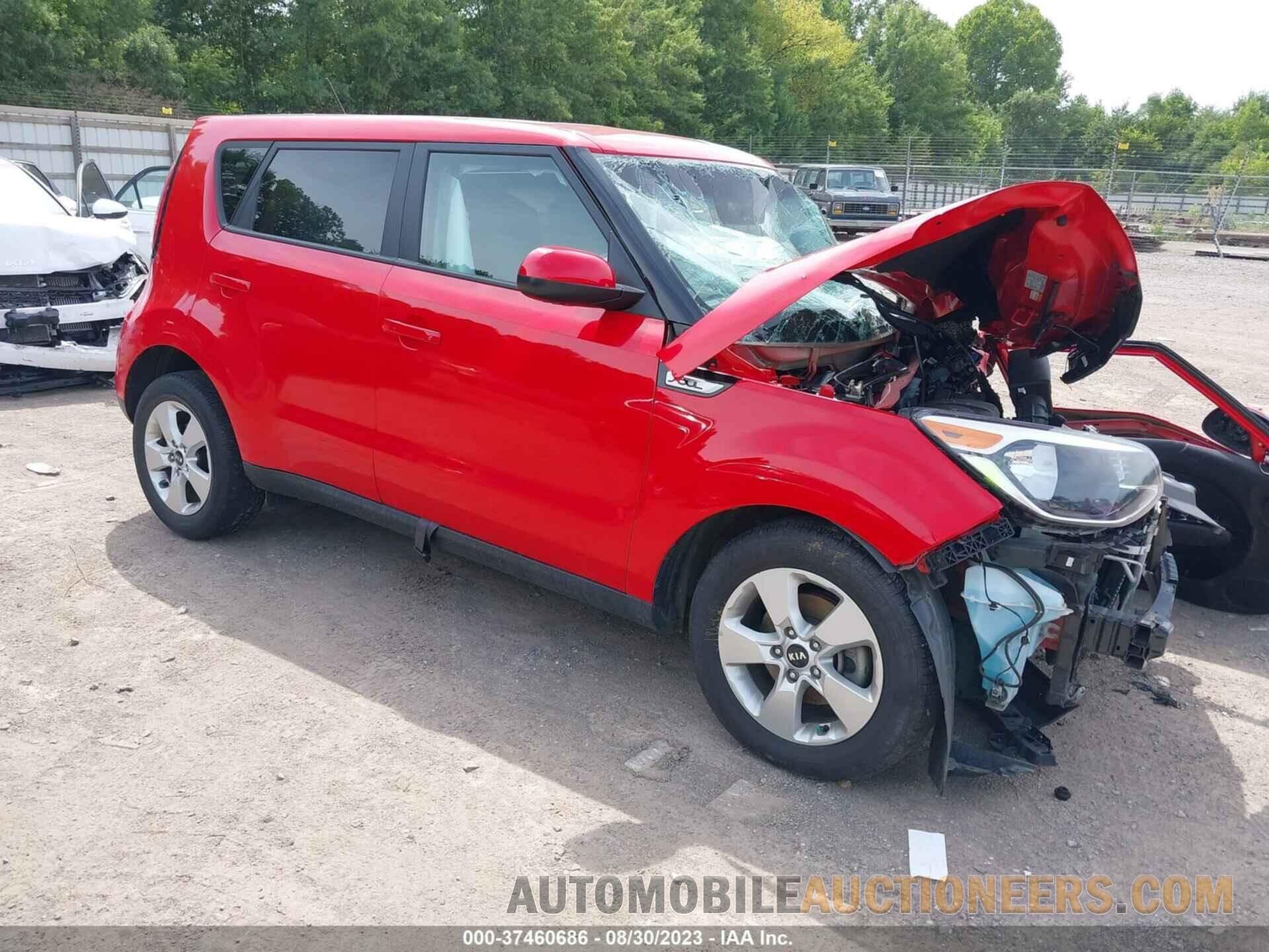 KNDJN2A27K7664050 KIA SOUL 2019