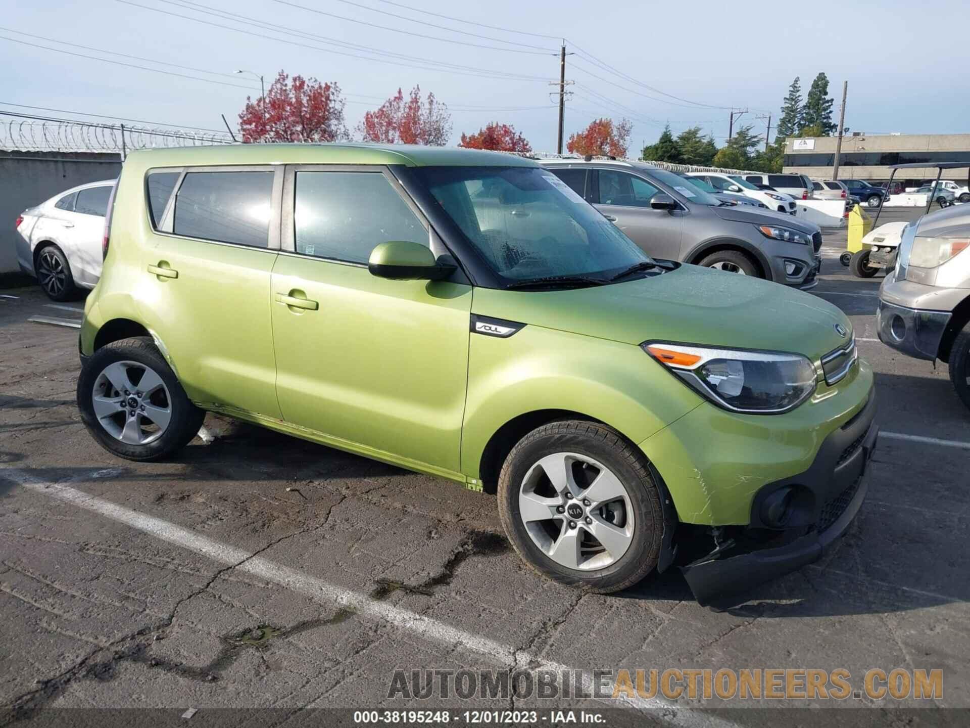 KNDJN2A27K7913883 KIA SOUL 2019