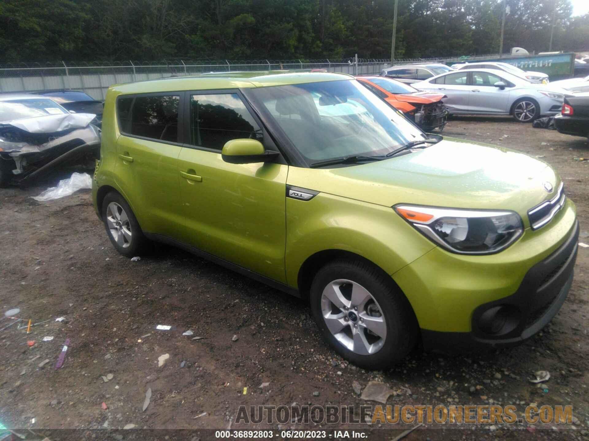 KNDJN2A27K7915942 KIA SOUL 2019