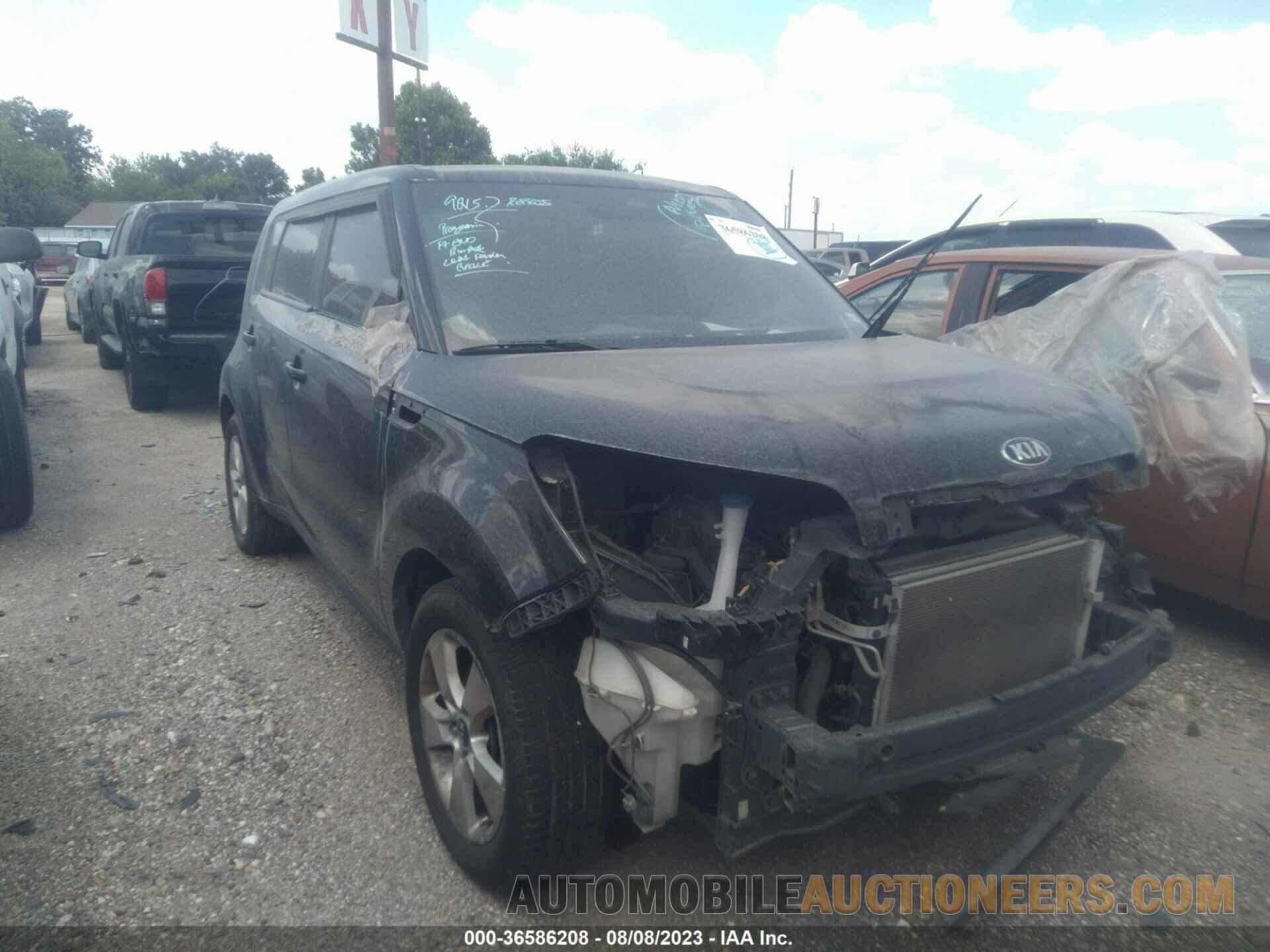 KNDJN2A27K7921613 KIA SOUL 2019