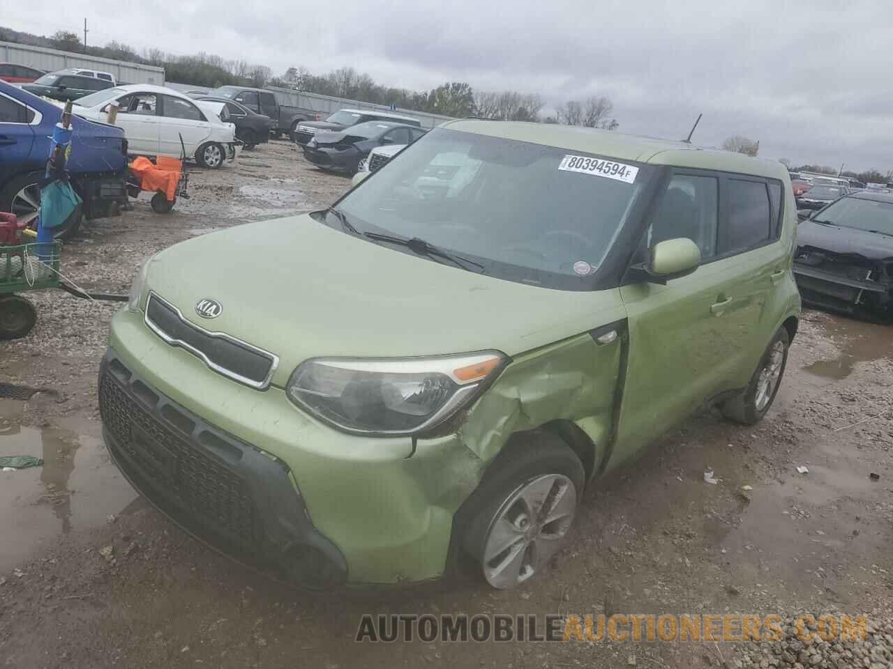 KNDJN2A28E7710974 KIA SOUL 2014