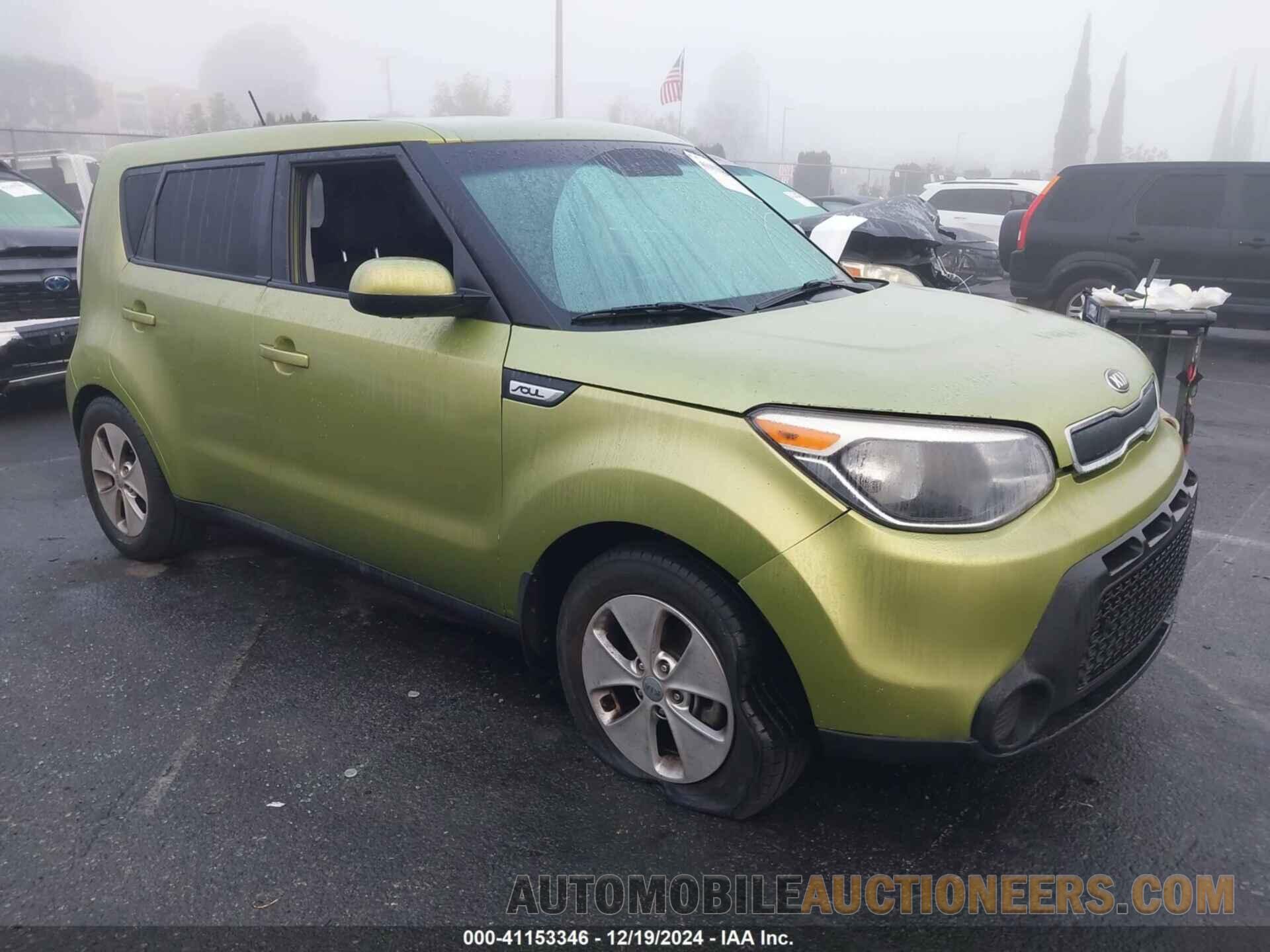 KNDJN2A28F7760596 KIA SOUL 2015