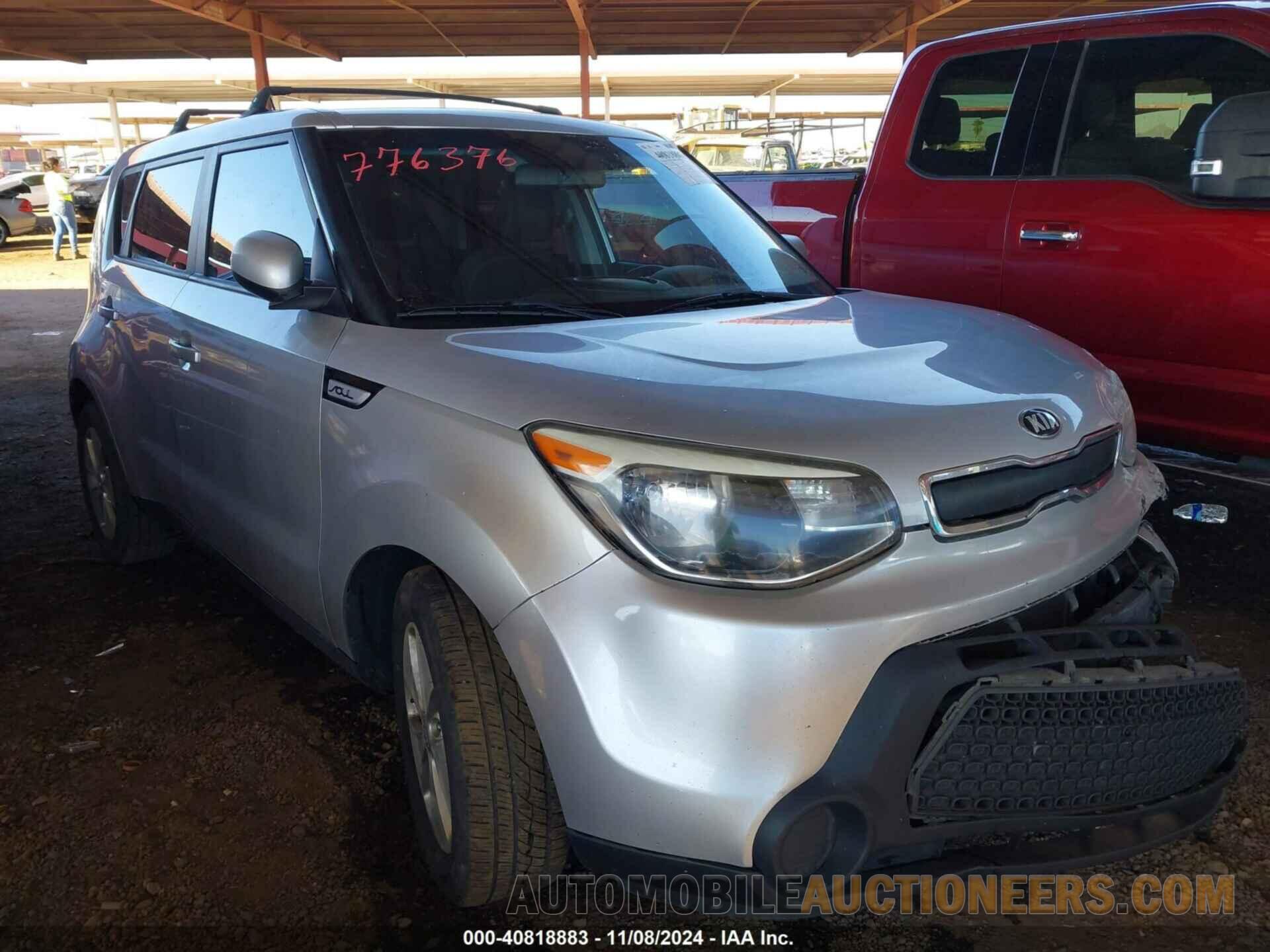 KNDJN2A28F7776376 KIA SOUL 2015