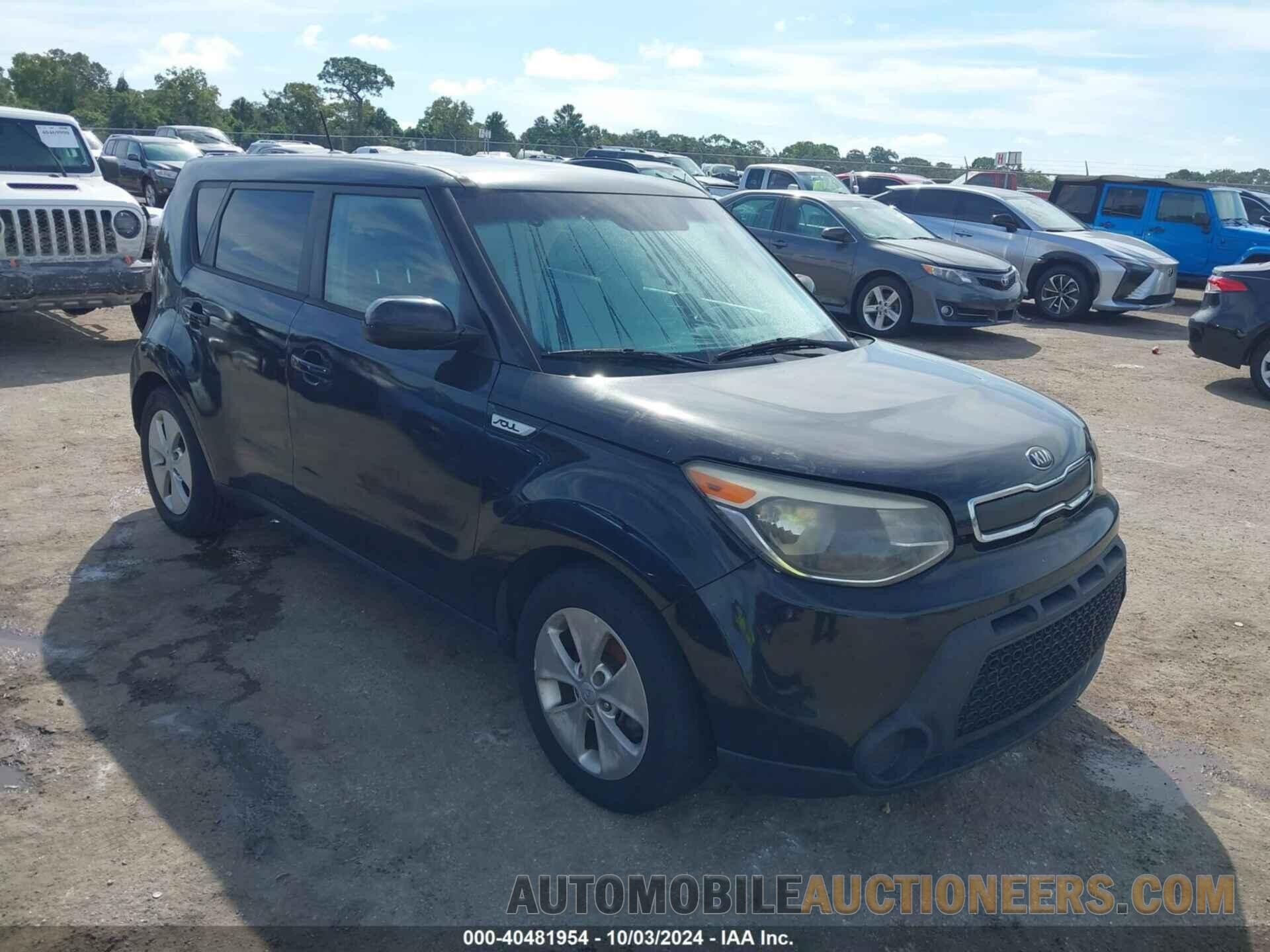 KNDJN2A28F7805410 KIA SOUL 2015