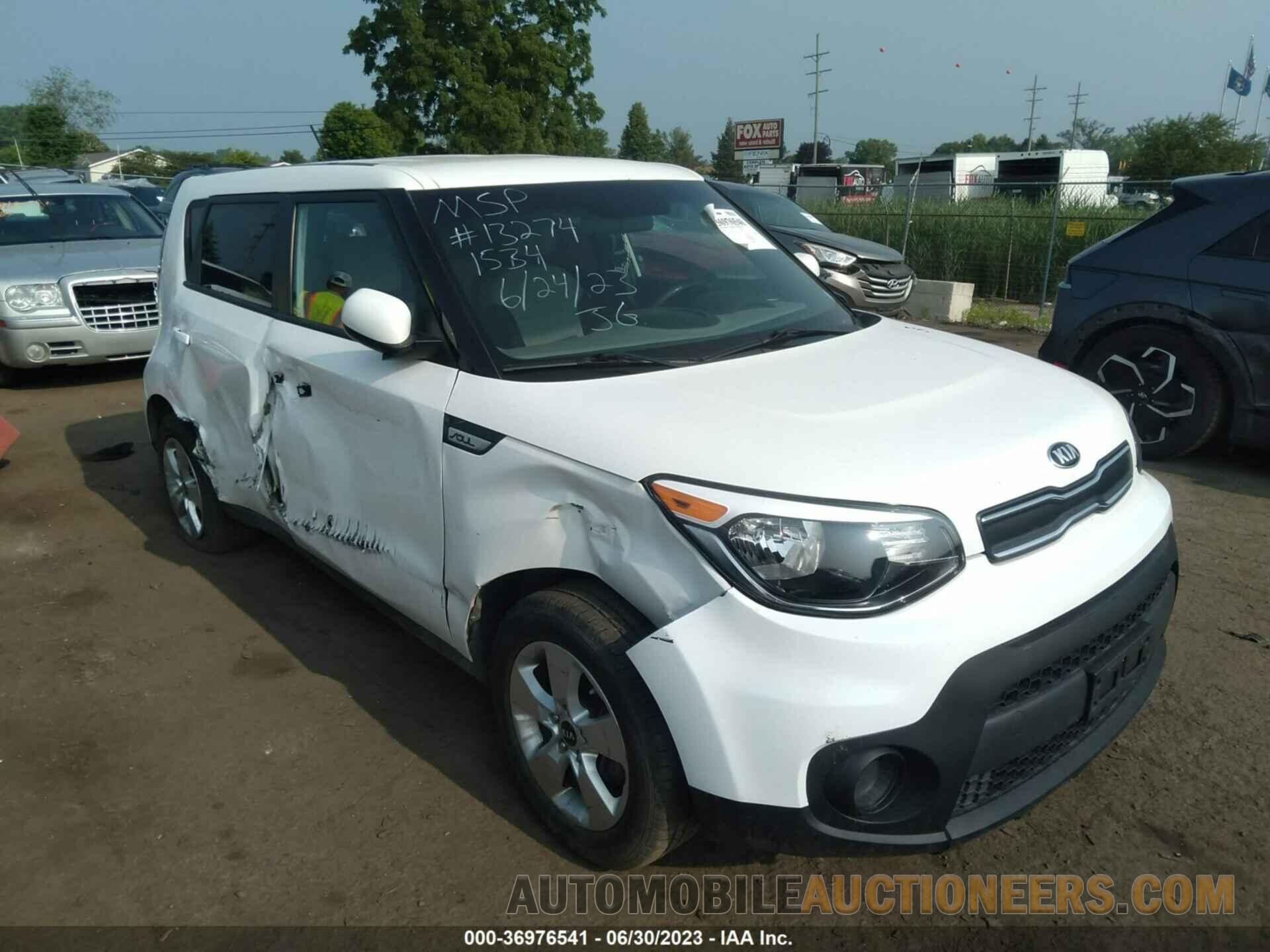 KNDJN2A28J7541534 KIA SOUL 2018