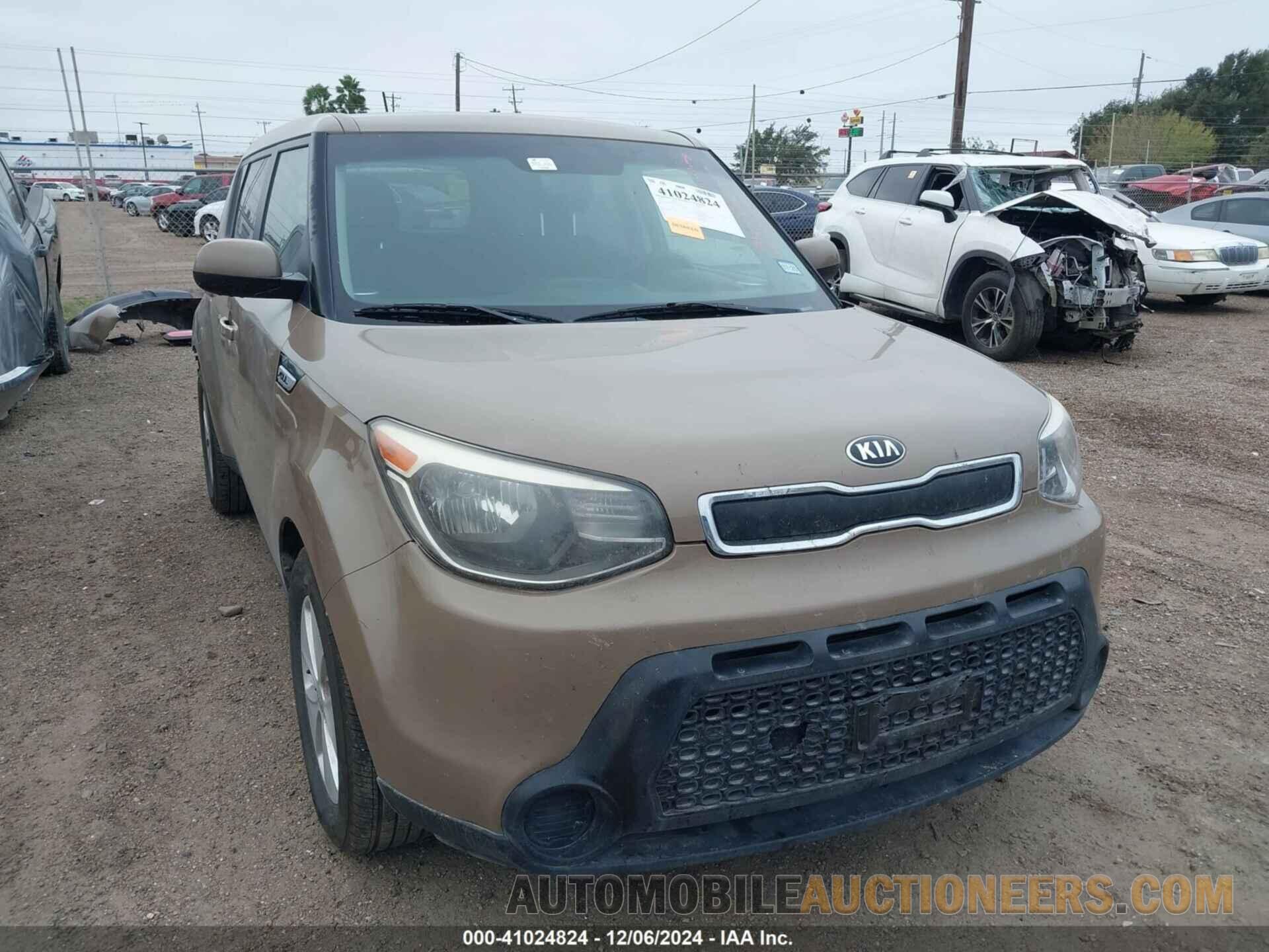 KNDJN2A29F7159522 KIA SOUL 2015