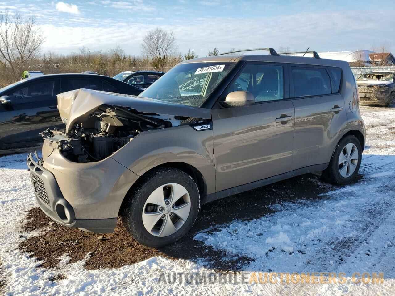 KNDJN2A29F7188129 KIA SOUL 2015