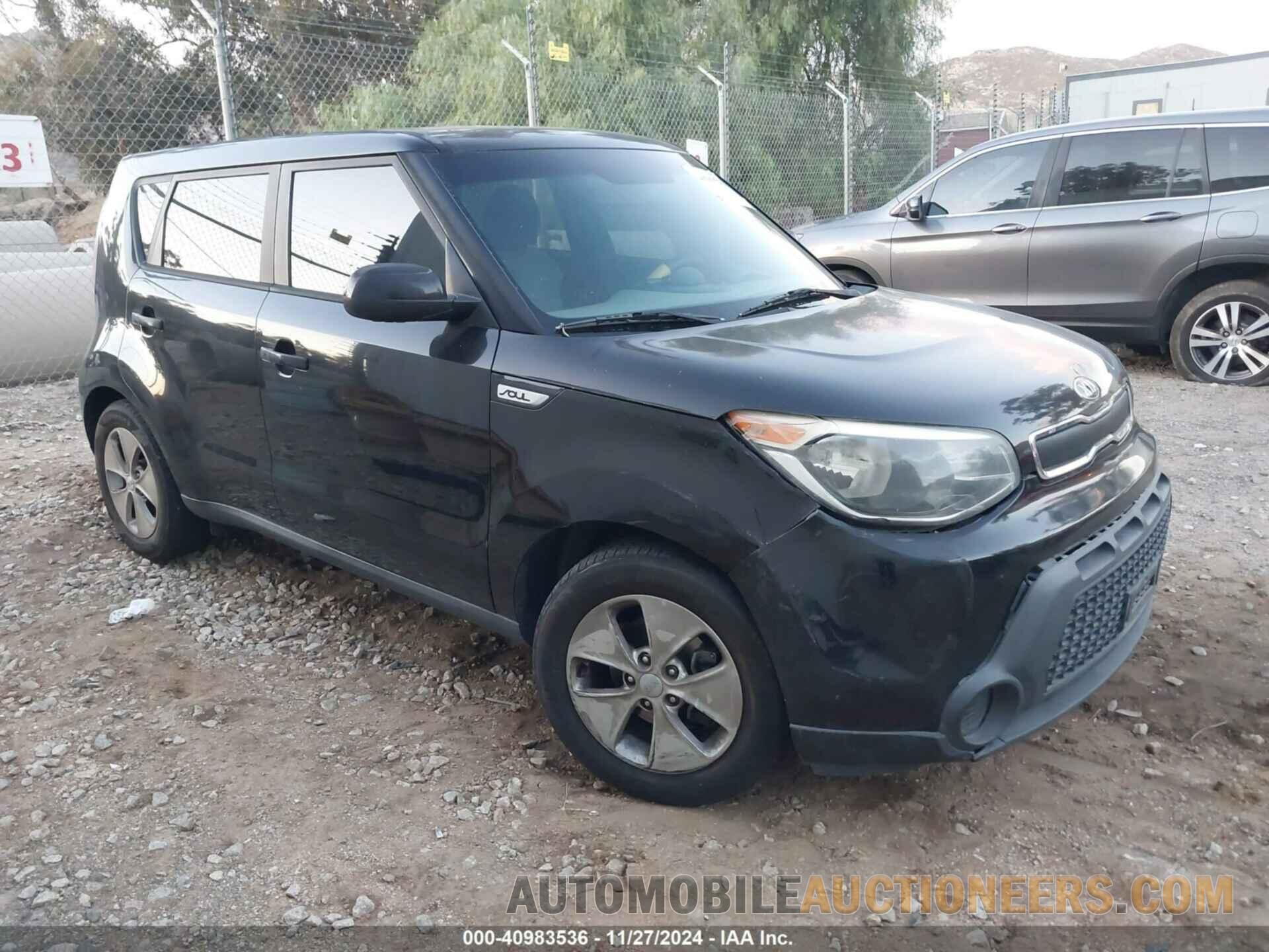 KNDJN2A29F7206287 KIA SOUL 2015