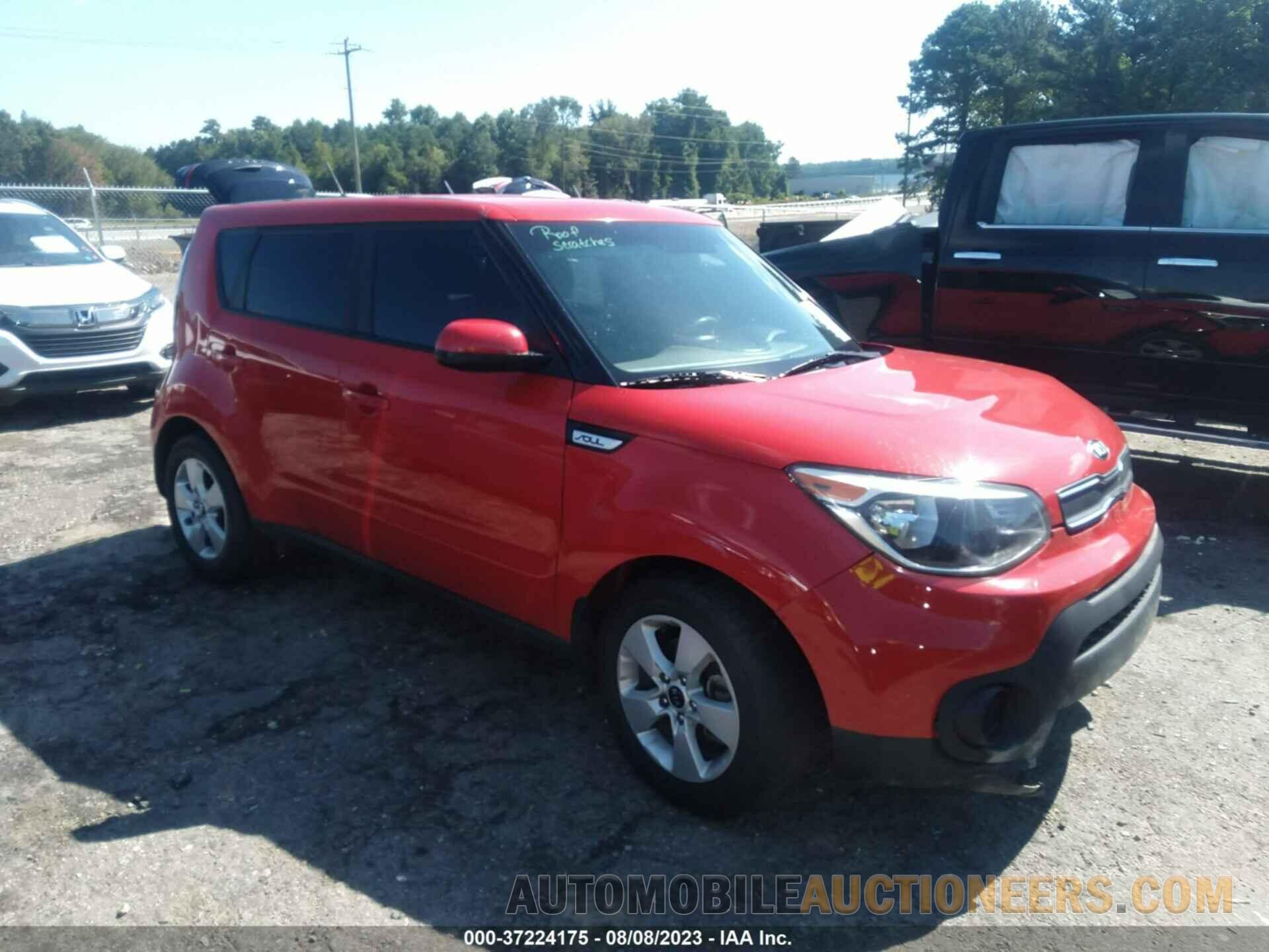 KNDJN2A29K7663417 KIA SOUL 2019