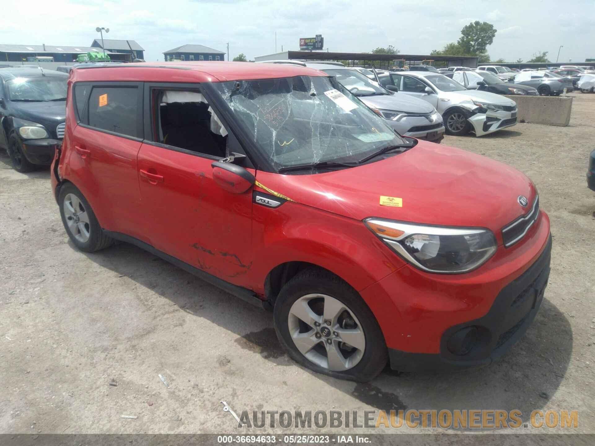 KNDJN2A2XK7018713 KIA SOUL 2019