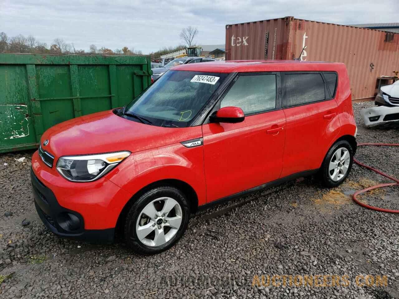 KNDJN2A2XK7654371 KIA SOUL 2019