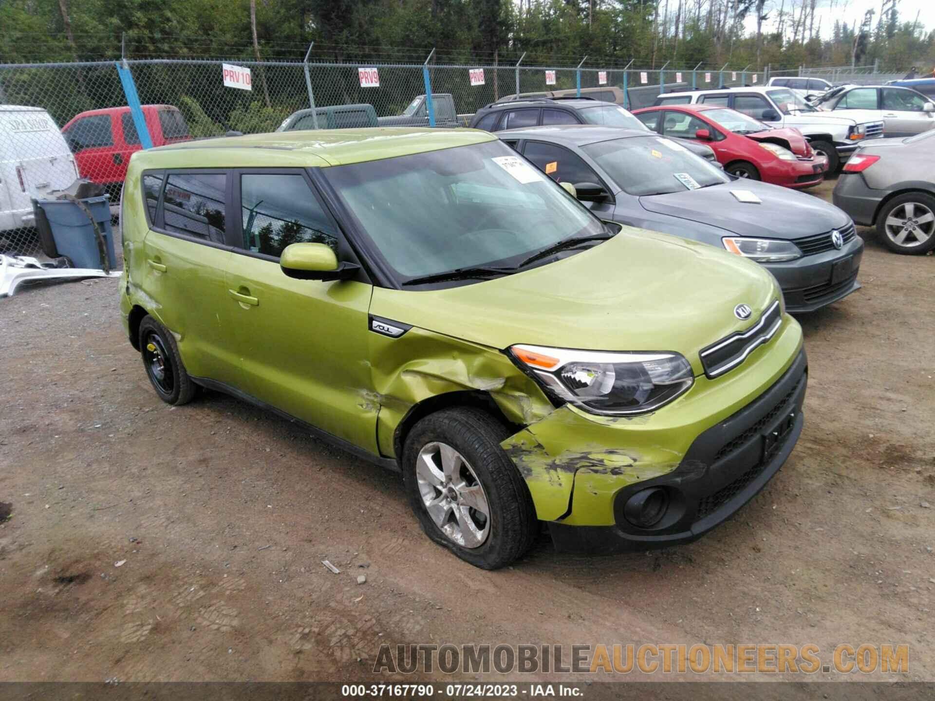 KNDJN2A2XK7910332 KIA SOUL 2019