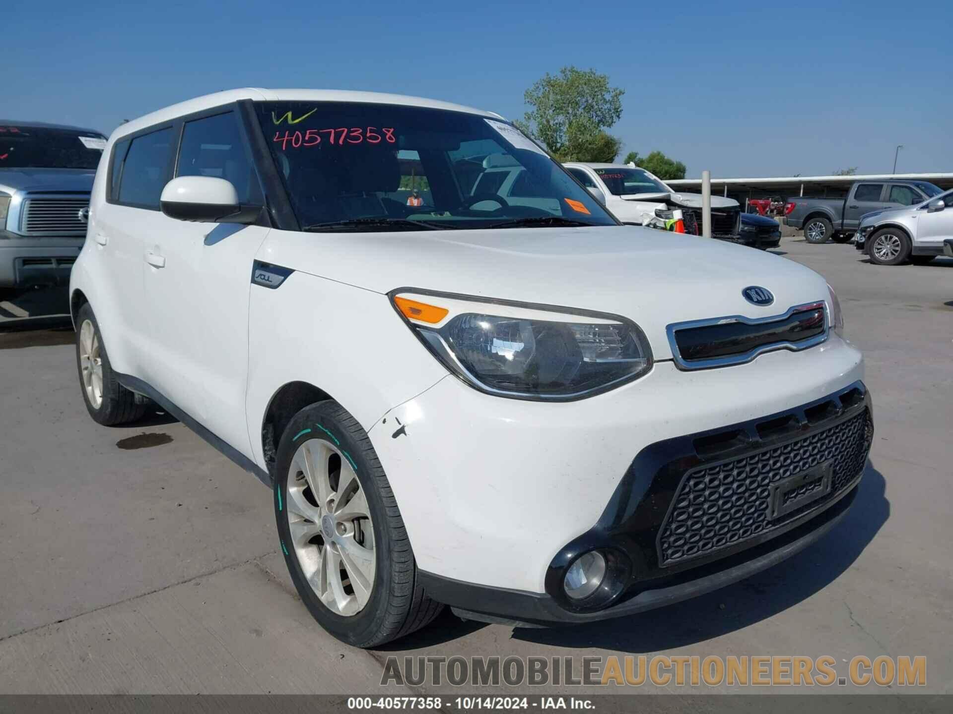 KNDJP3A50G7392734 KIA SOUL 2016