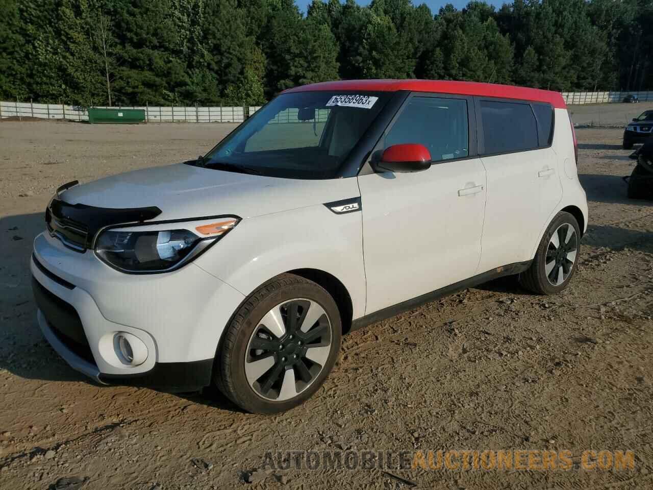 KNDJP3A50K7000117 KIA SOUL 2019