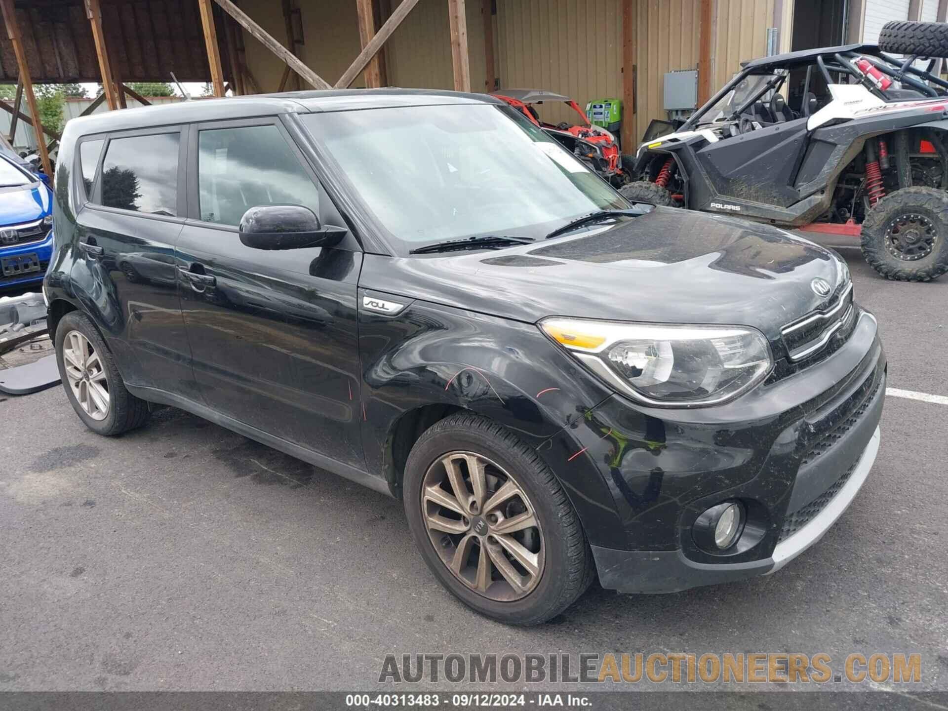 KNDJP3A50K7646001 KIA SOUL 2019