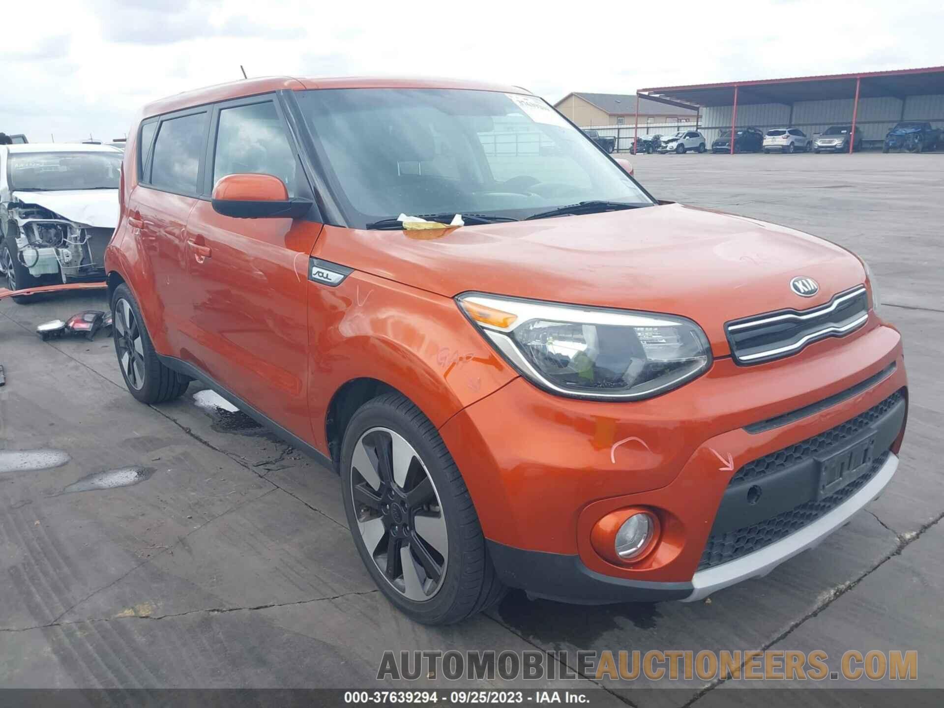 KNDJP3A50K7663252 KIA SOUL 2019