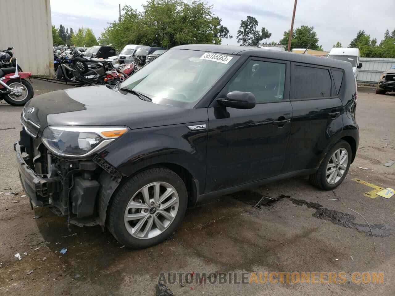 KNDJP3A50K7667107 KIA SOUL 2019