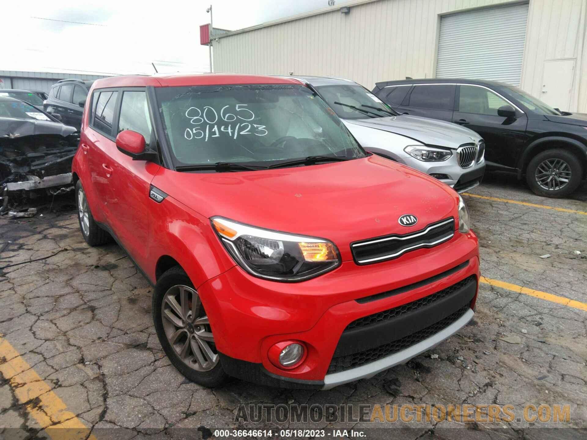 KNDJP3A50K7698065 KIA SOUL 2019