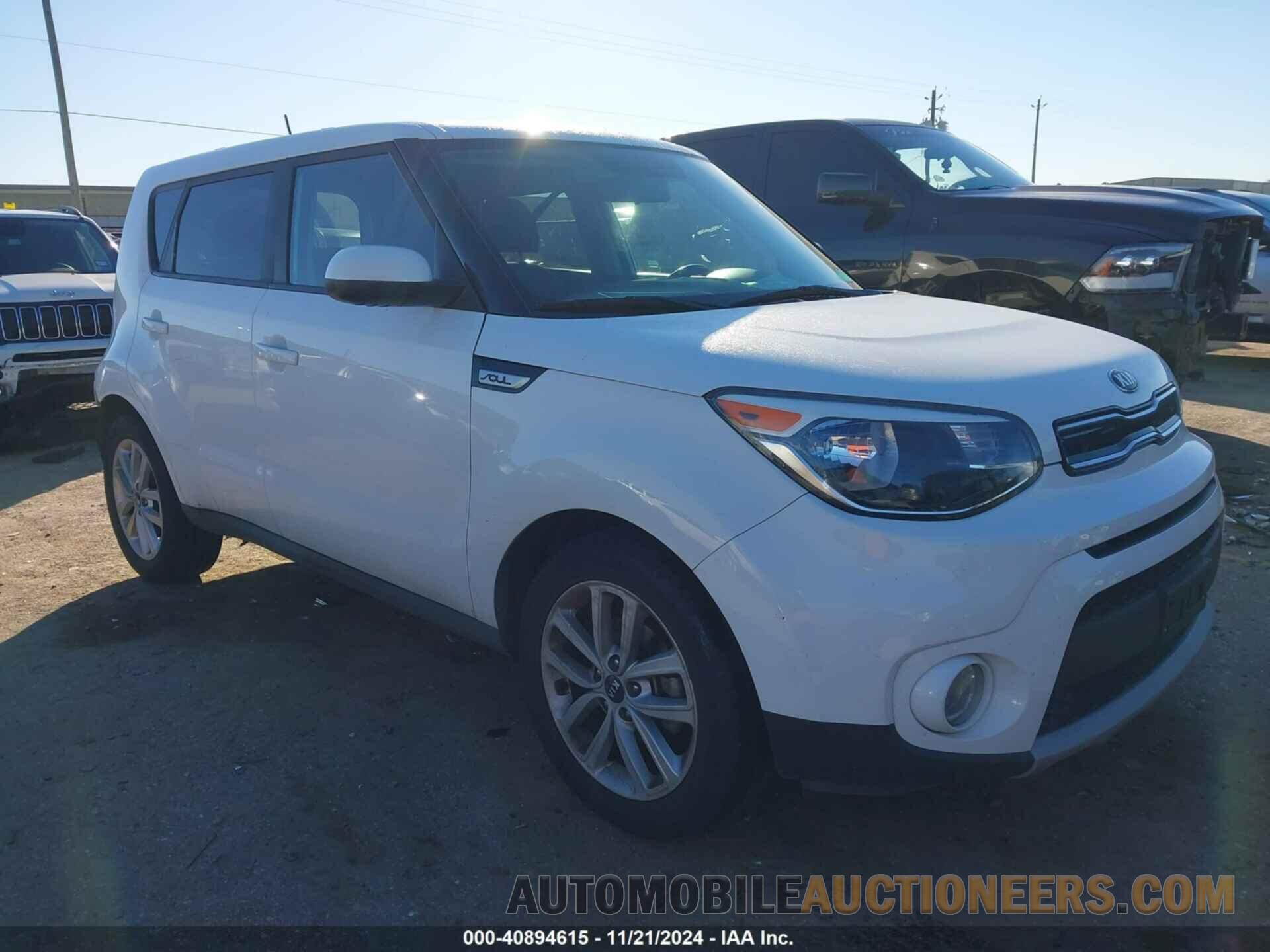 KNDJP3A52K7637302 KIA SOUL 2019