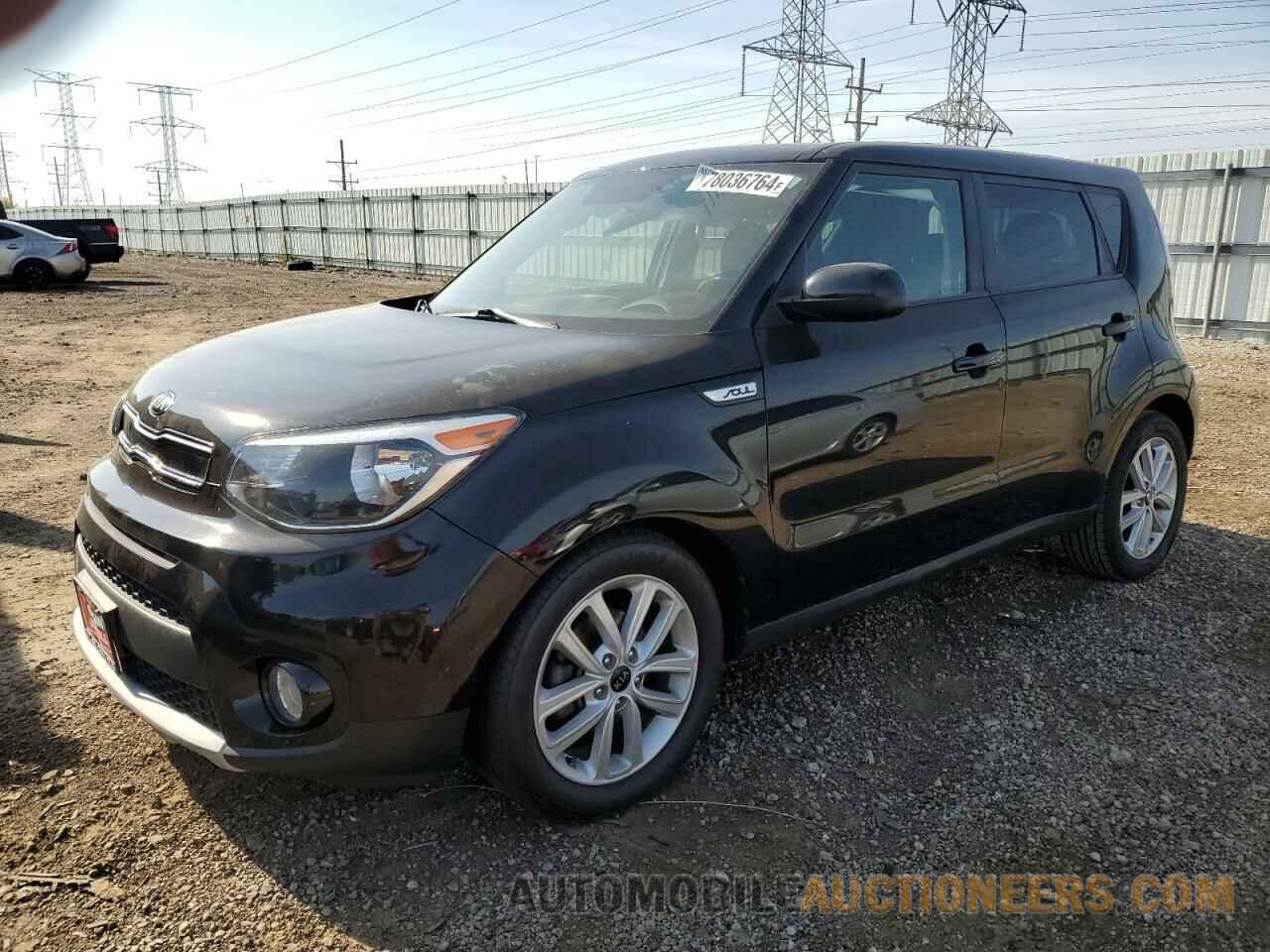 KNDJP3A52K7637767 KIA SOUL 2019