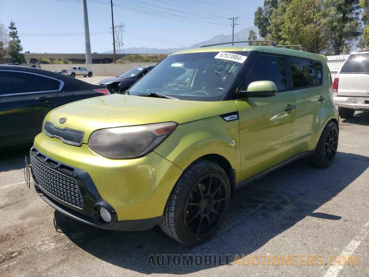 KNDJP3A53G7864652 KIA SOUL 2016