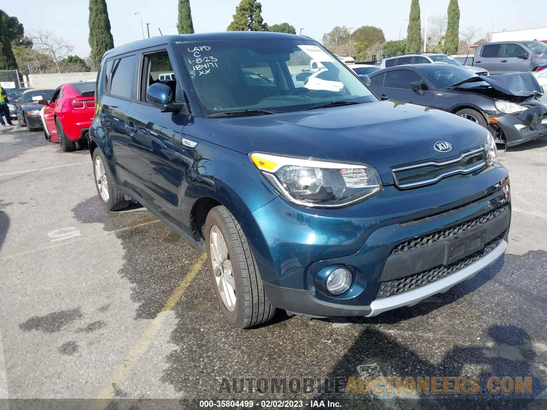 KNDJP3A53J7563614 KIA SOUL 2018