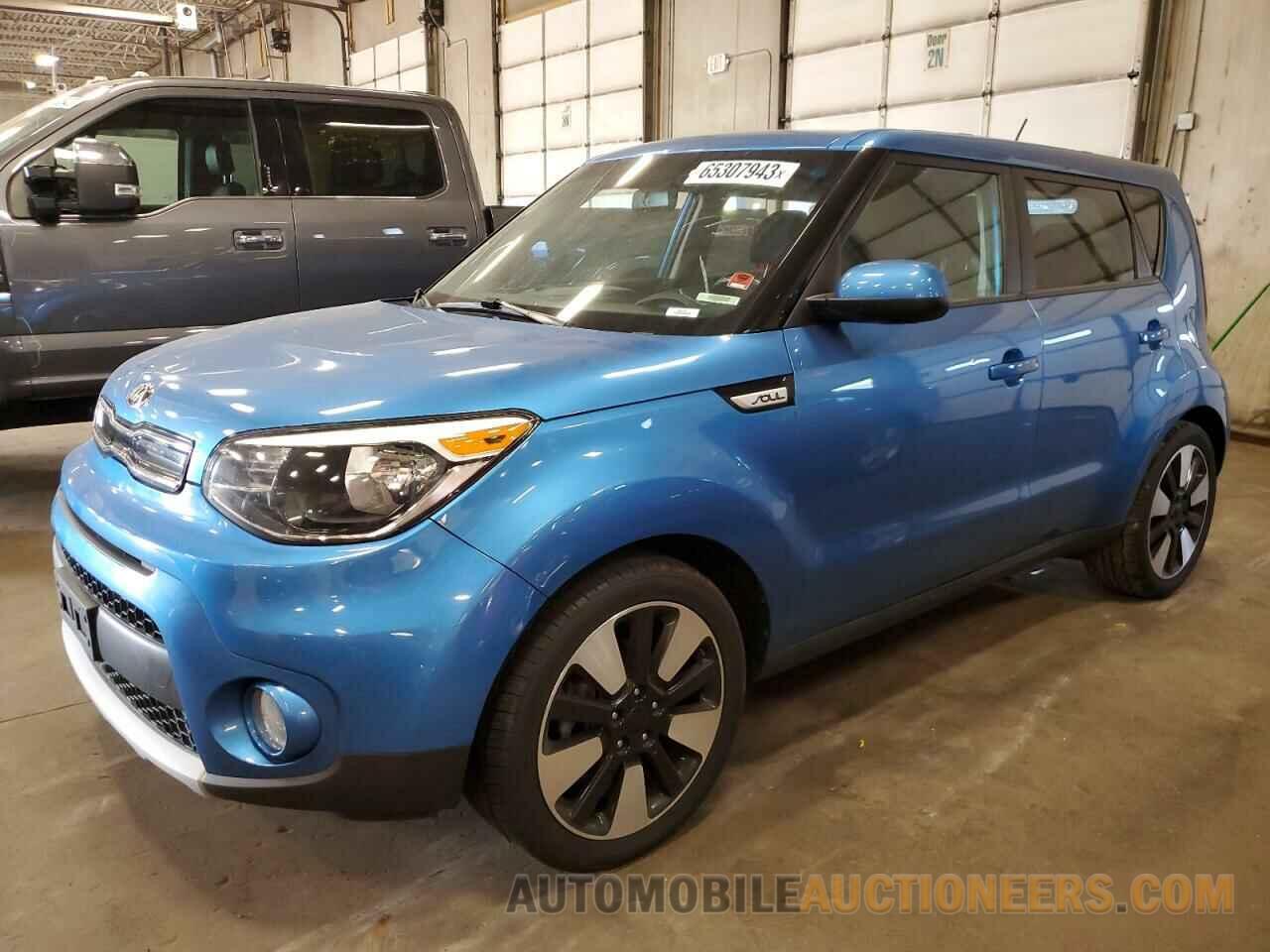 KNDJP3A53K7640810 KIA SOUL 2019