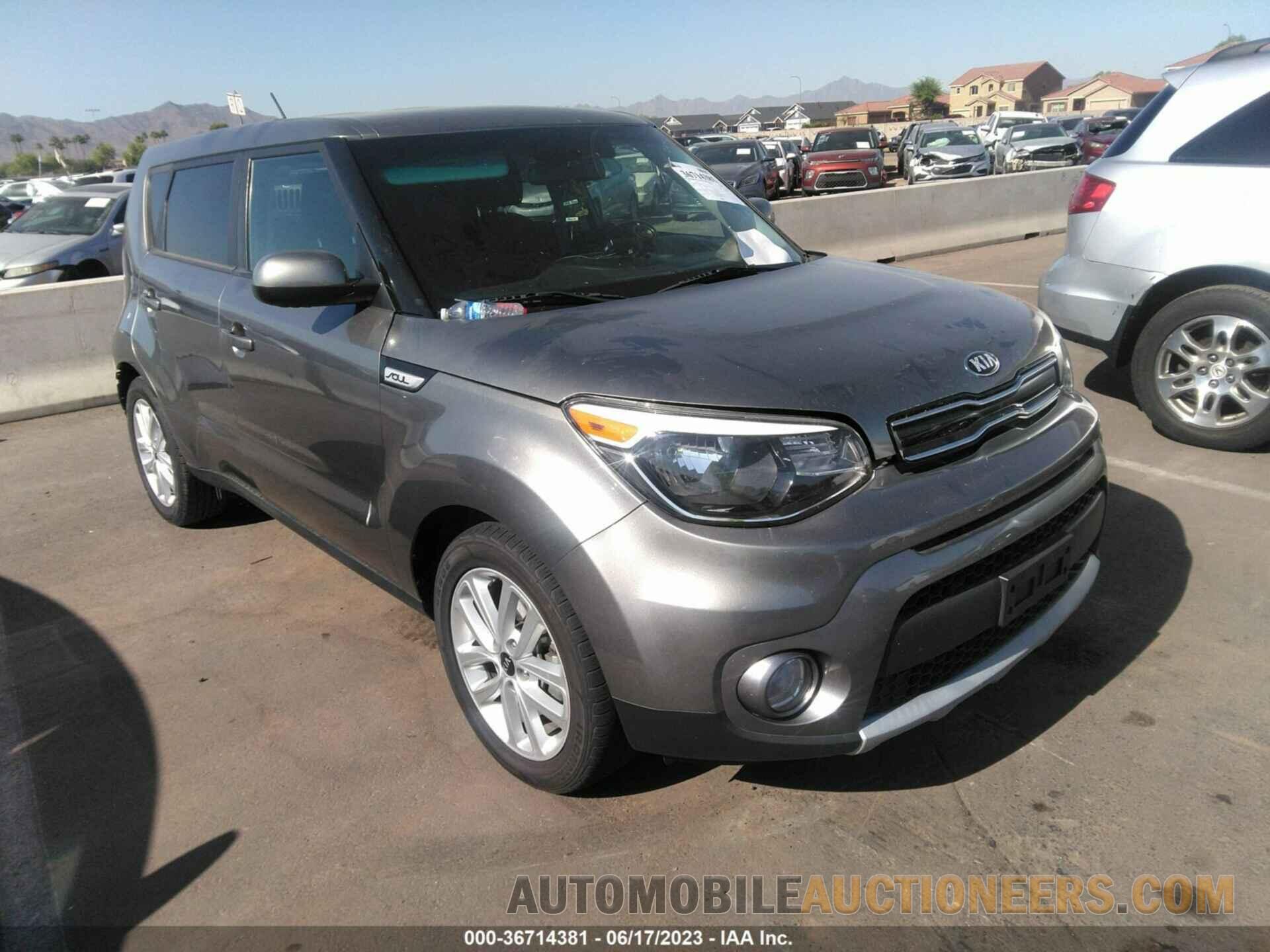 KNDJP3A53K7649541 KIA SOUL 2019